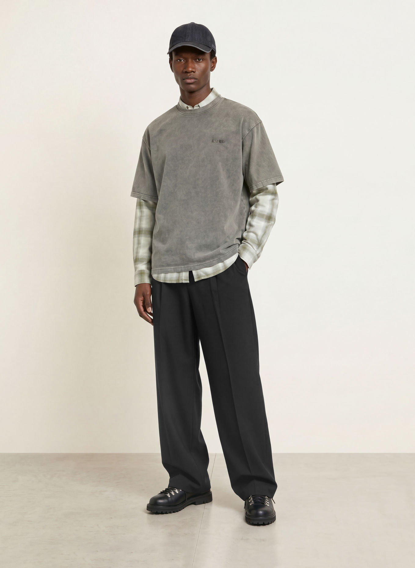 WOODBIRD Pantalon WBBIN GUAN, coupe droite et fuselée: NOIR
