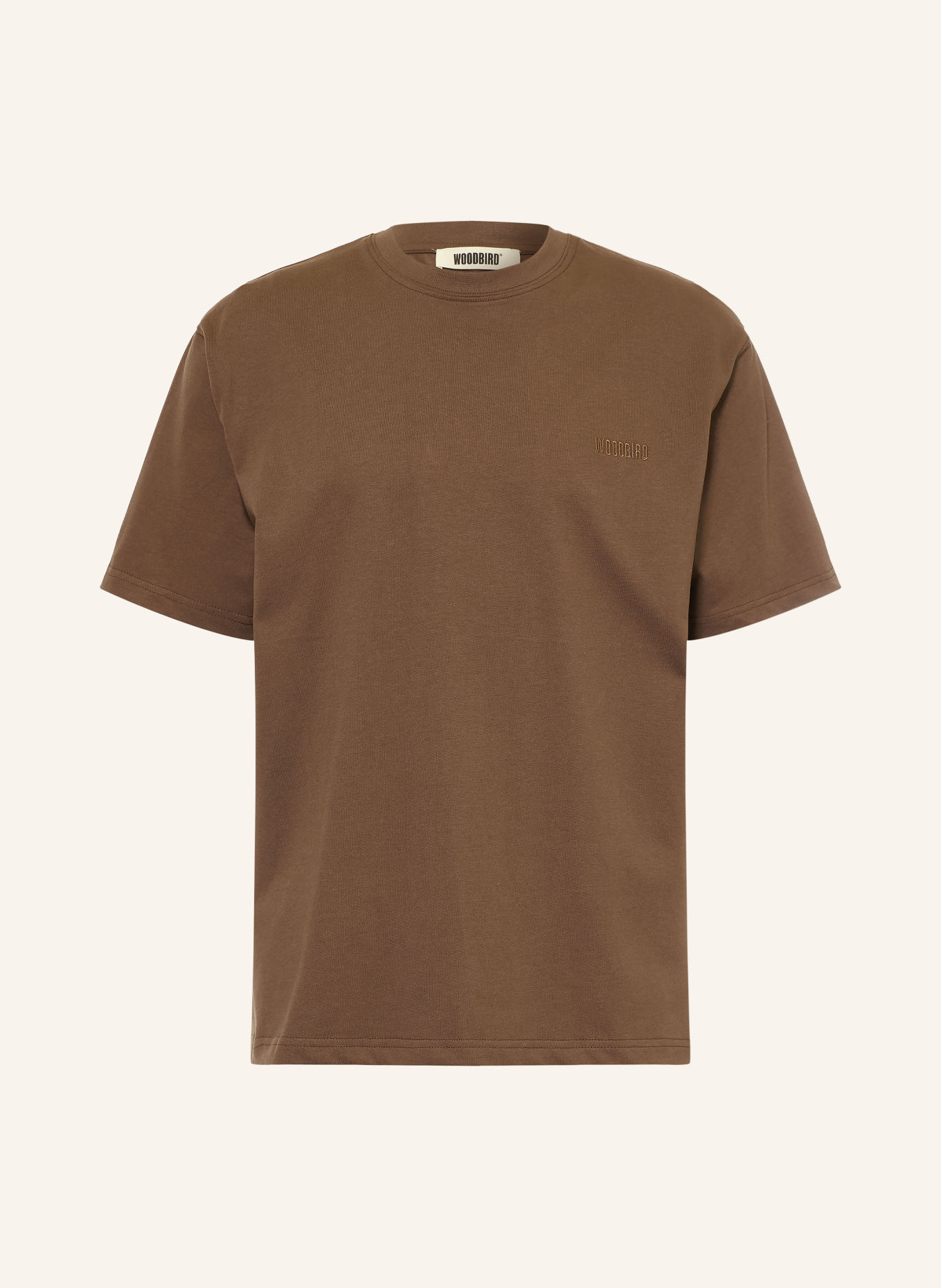 WOODBIRD T-shirt WBBAINE: BRUN