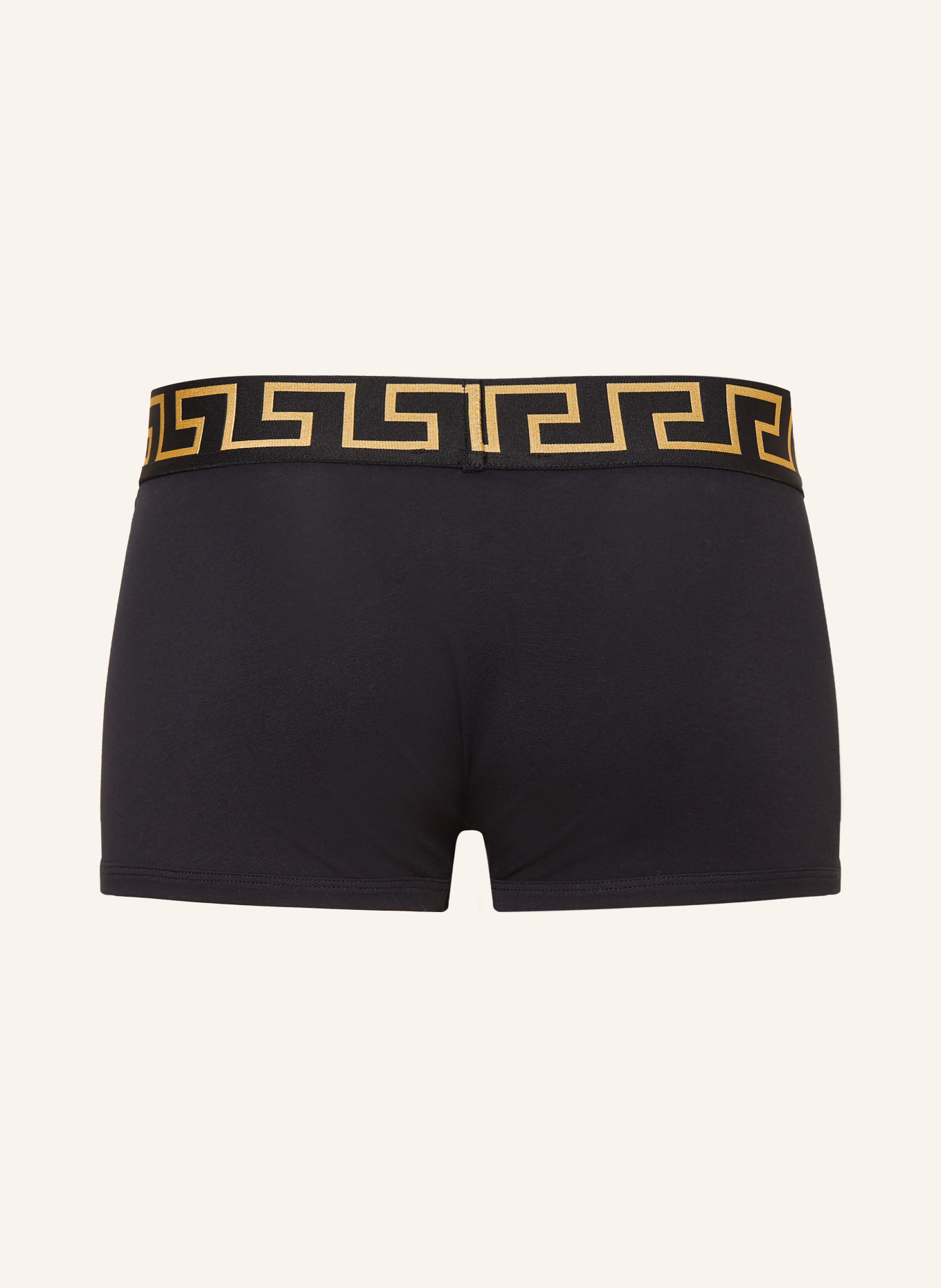 VERSACE 2er-Pack Boxershorts: SCHWARZ / GOLD