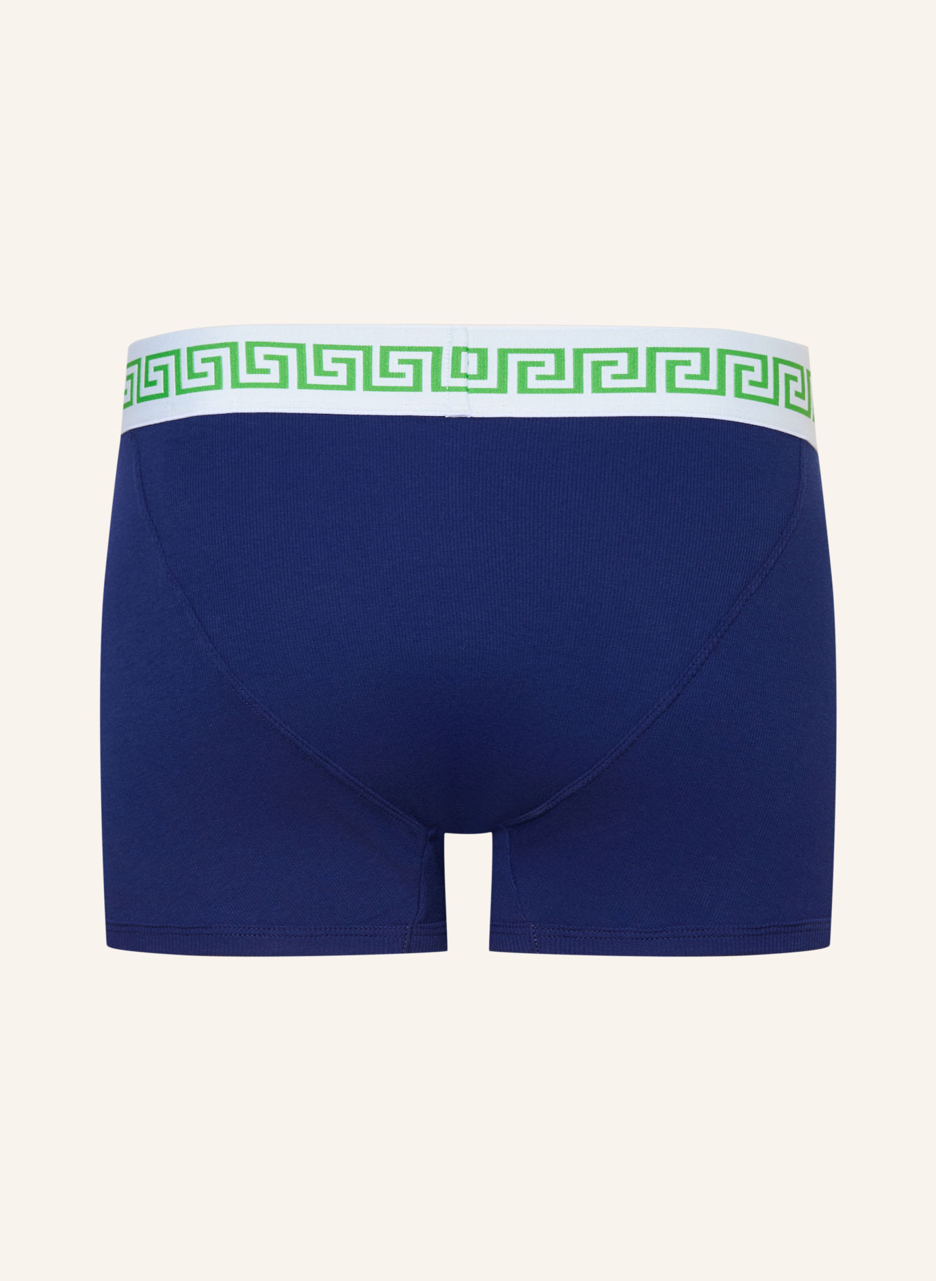 VERSACE Boxershorts: BLAU / NEONGRÜN / WEISS