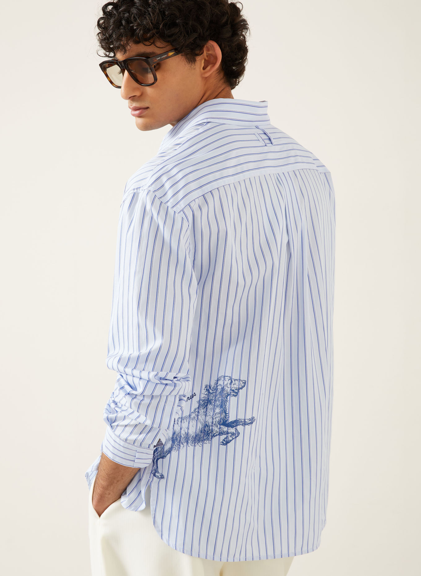JACQUEMUS Hemd LA CHEMISE SIMON Modern Fit: HELLBLAU / BLAU