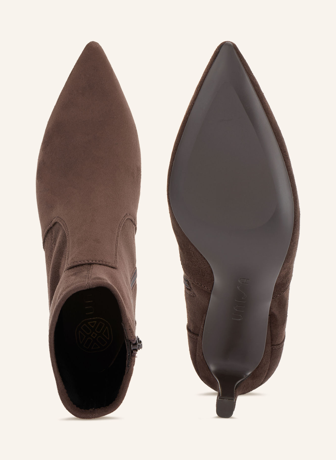 UNISA Ankle boots LAVOY_ST: DARK BROWN