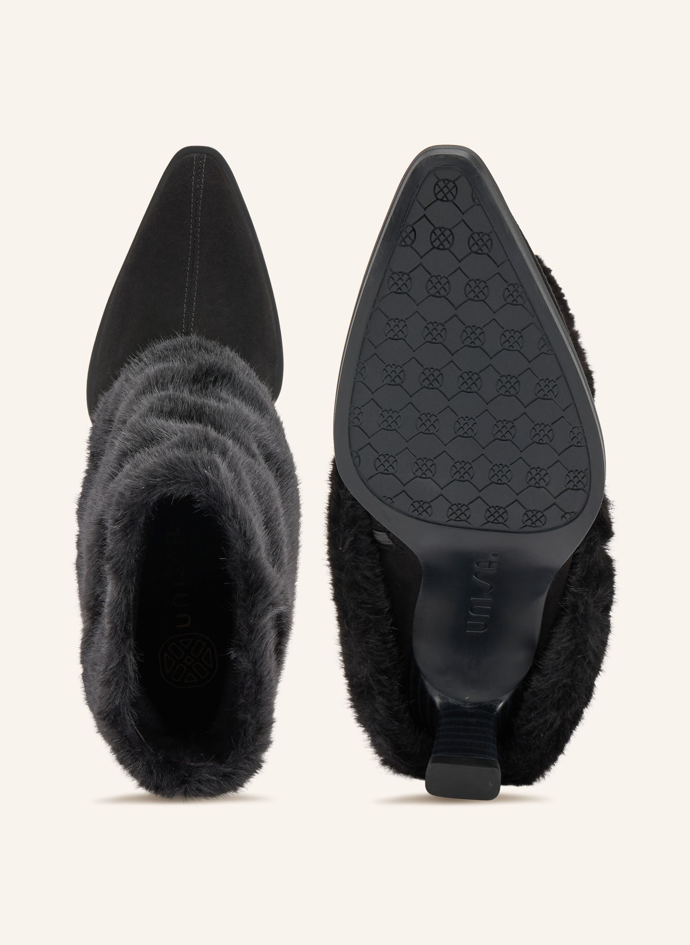 UNISA LARIO Ankle boots: BLACK