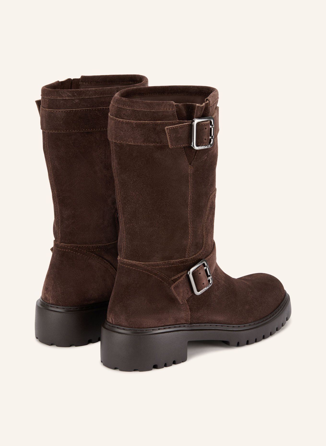 UNISA Boots motardes GENSIS: MARRON FONCÉ