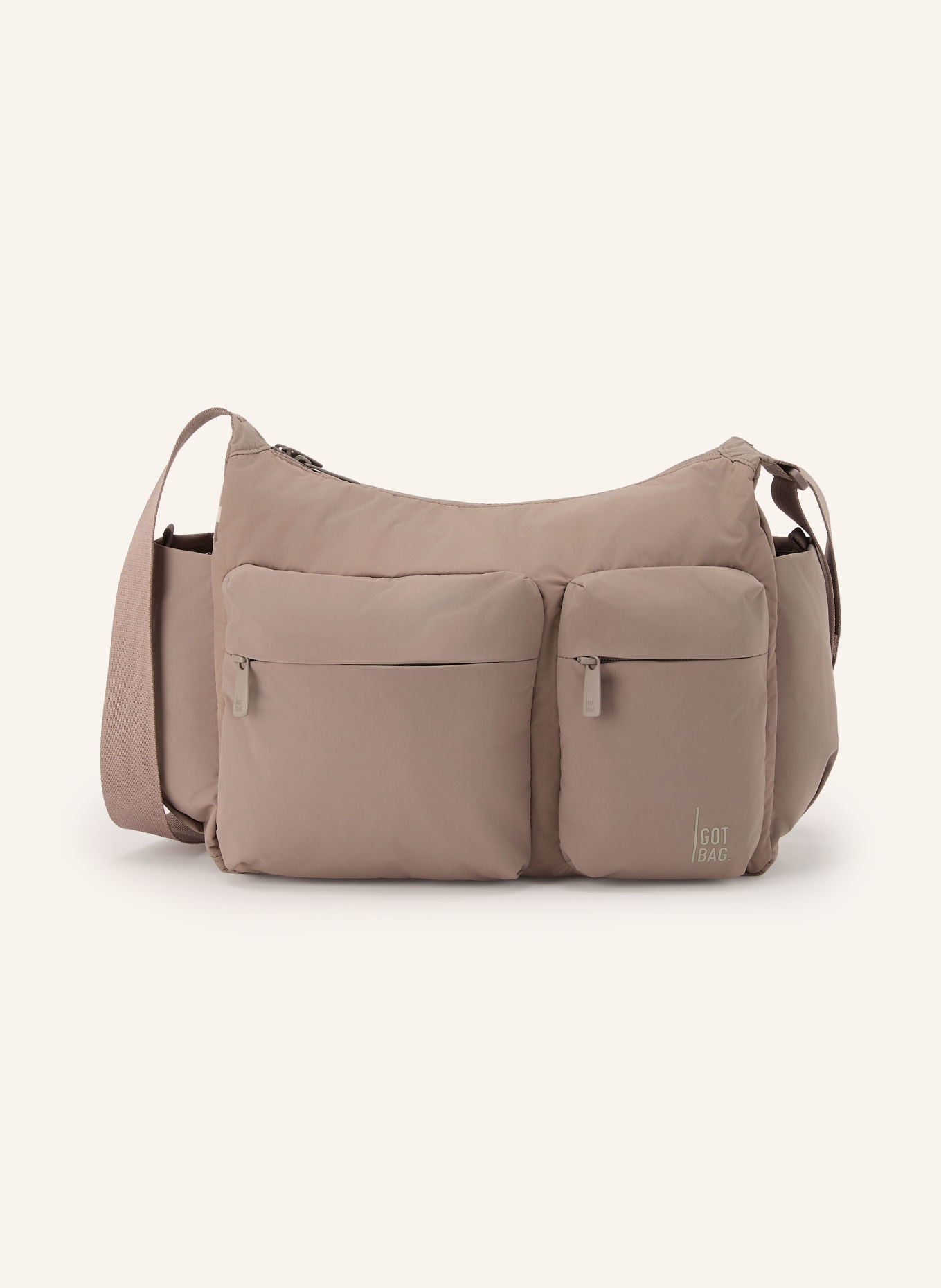 GOT BAG POCKET SLING Crossbody Bag: TAUPE