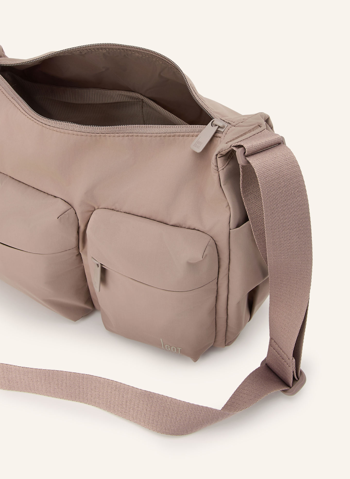GOT BAG POCKET SLING Crossbody Bag: TAUPE