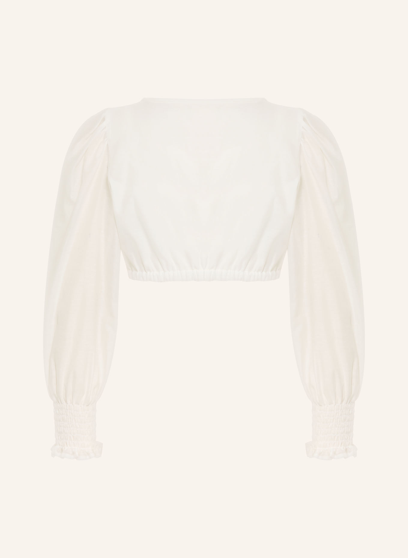 KINGA MATHE LORINA Dirndl blouse: WHITE