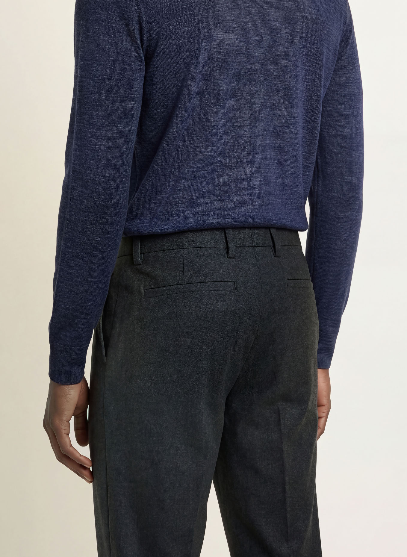 BOSS Chino KANE Modern Regular Fit: DONKERBLAUW
