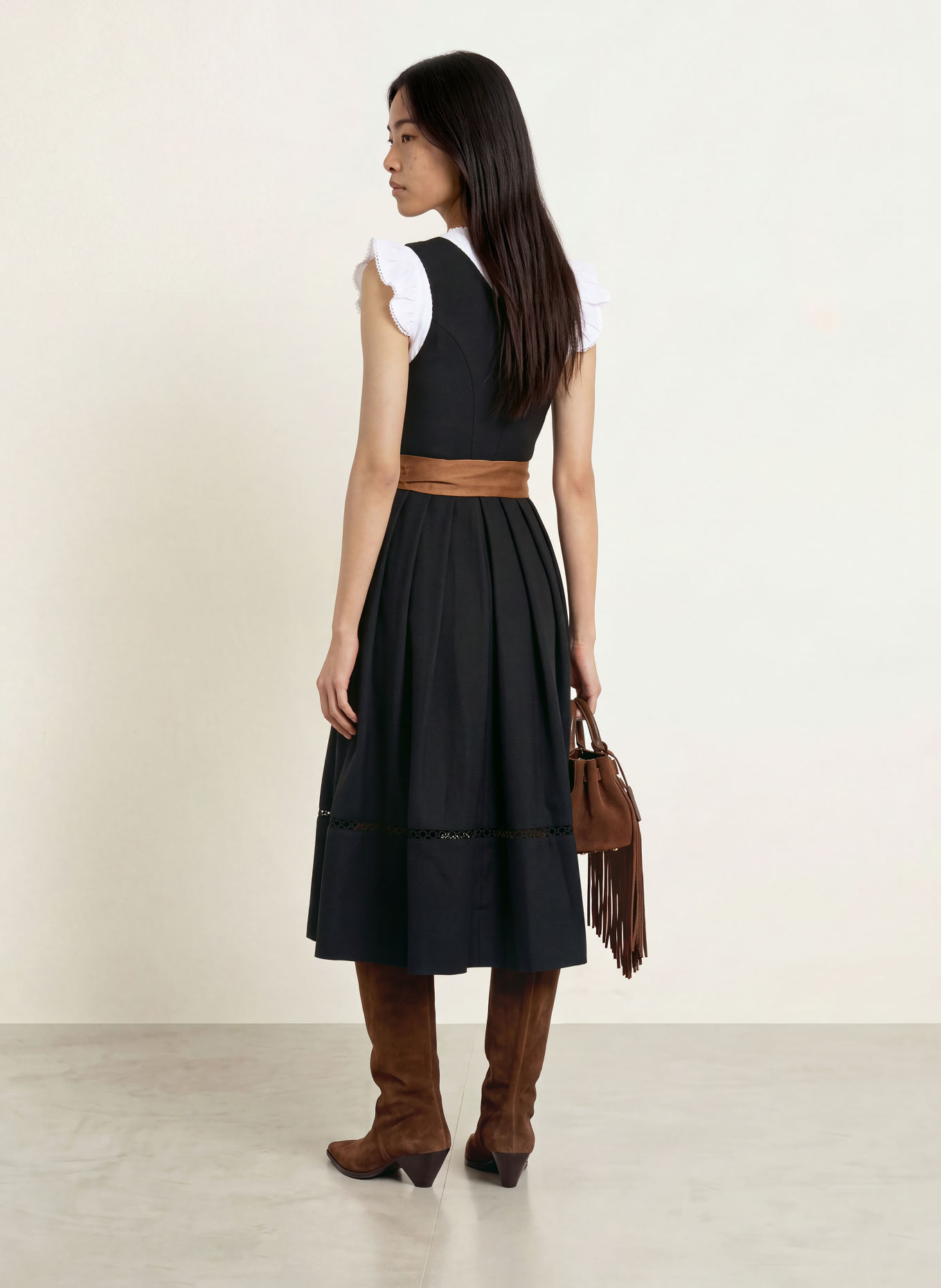 Grasegger Dirndl BRIANNA: SCHWARZ / BRAUN