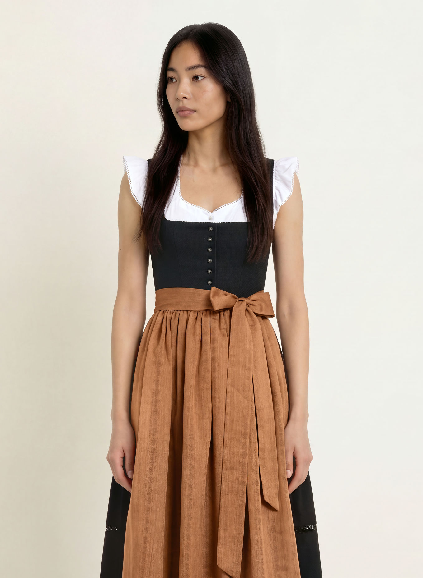 Grasegger Dirndl BRIANNA: SCHWARZ / BRAUN