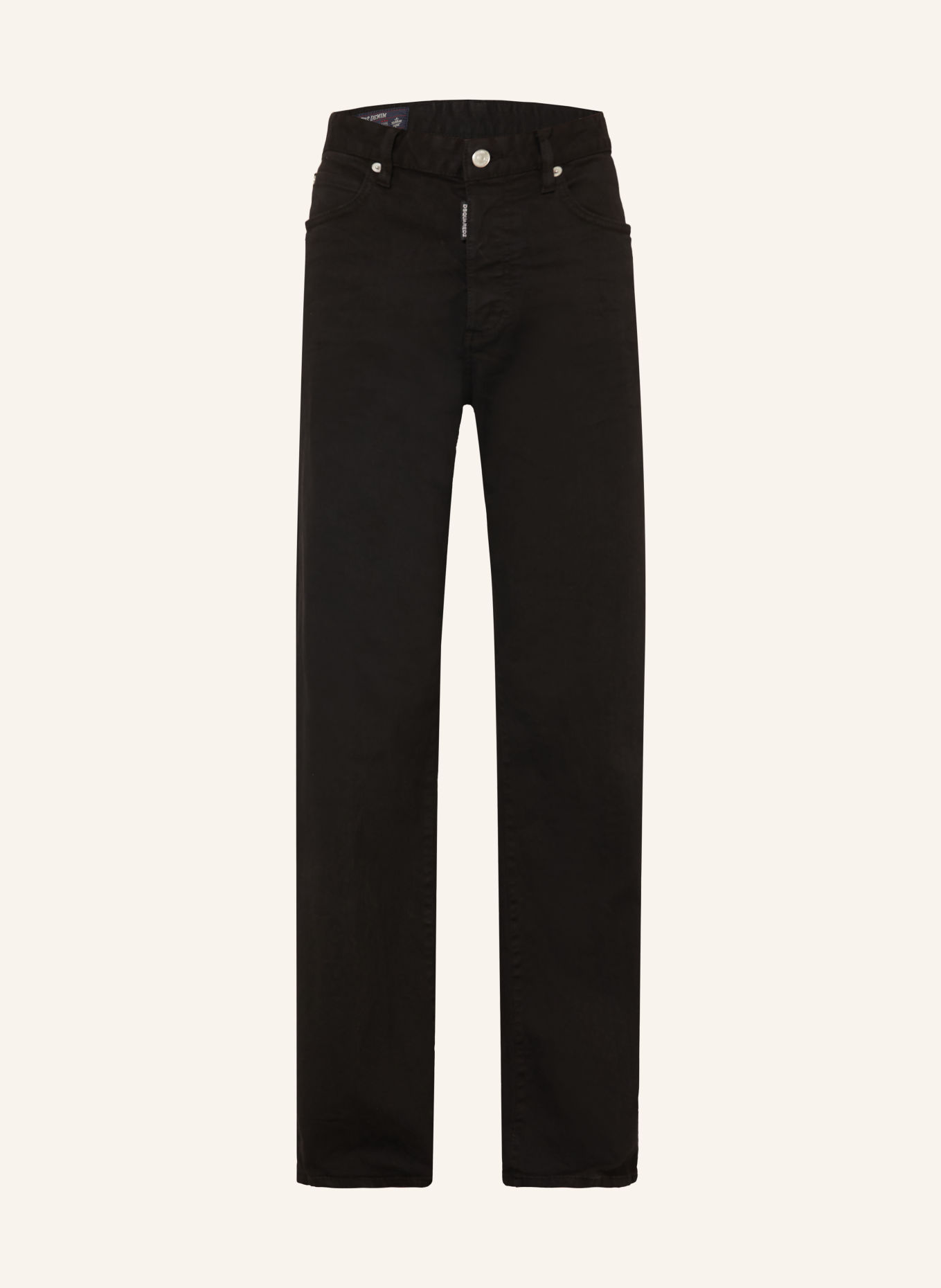 DSQUARED2 Straight Jeans SAN DIEGO: 900 BLACK