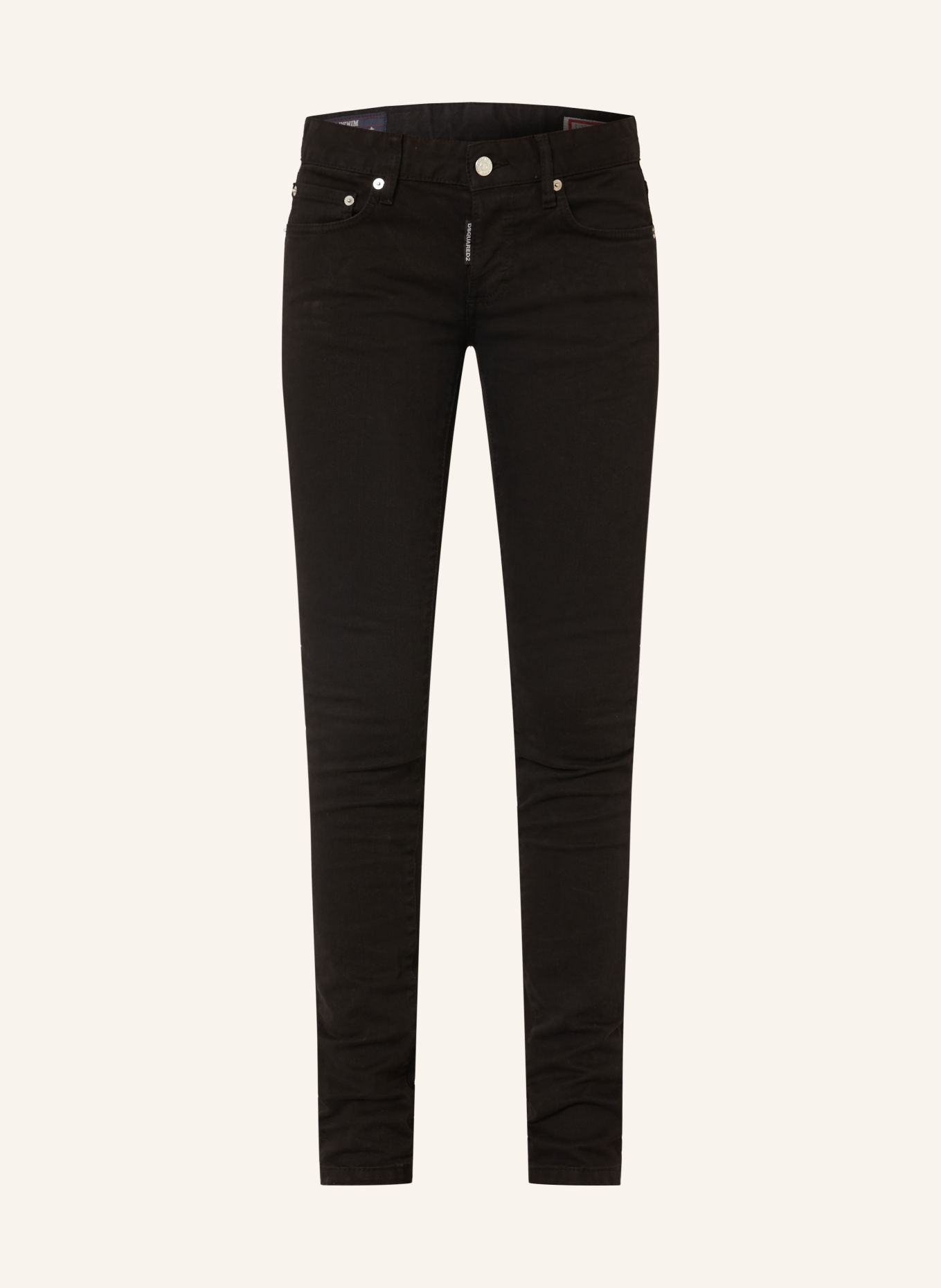 DSQUARED2 Skinny džíny: 900 BLACK