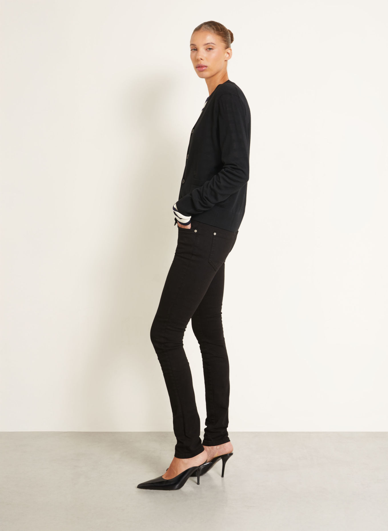 DSQUARED2 Skinny džíny: 900 BLACK