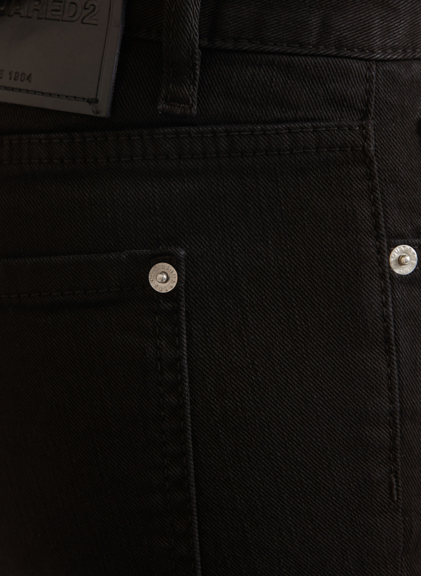 DSQUARED2 Skinny džíny: 900 BLACK