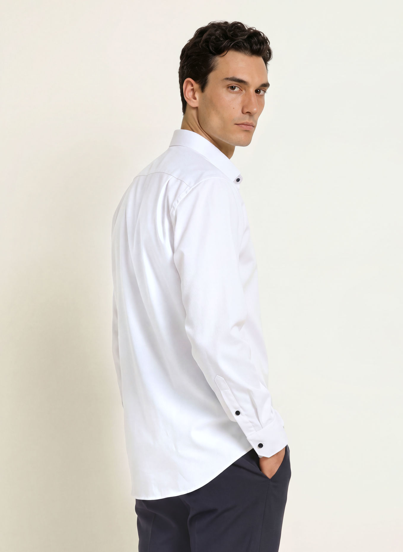 seidensticker Comfort Fit Shirt: WHITE