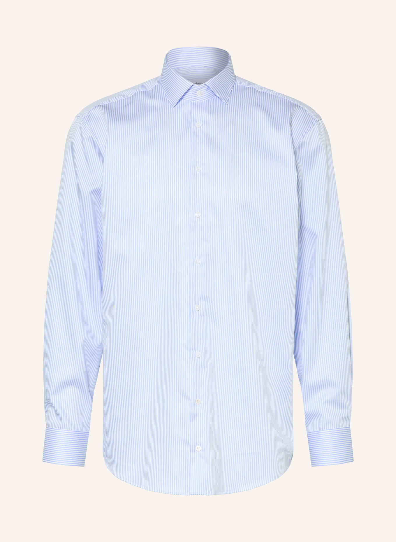 seidensticker Hemd Comfort Fit: HELLBLAU / WEISS