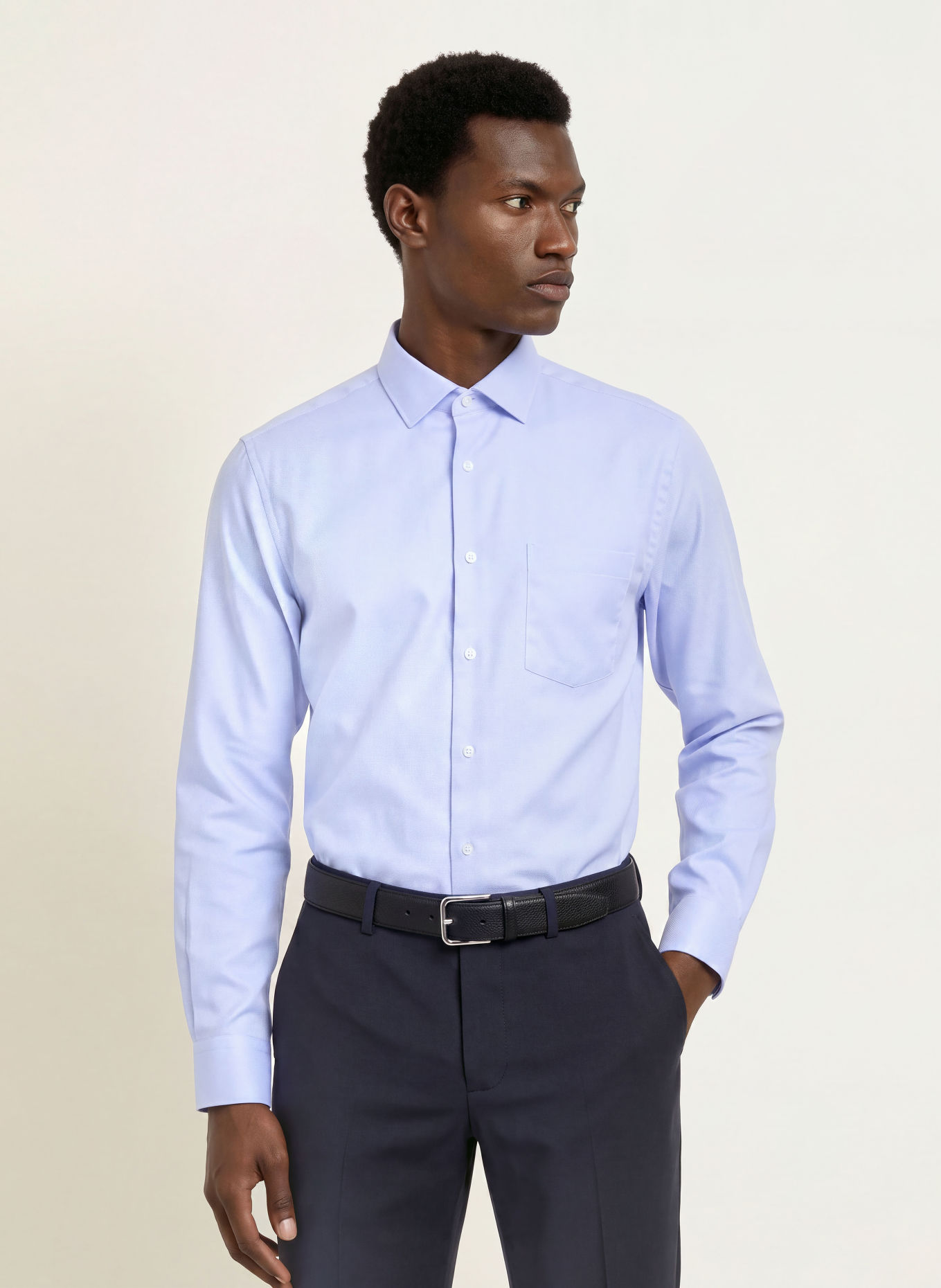 seidensticker Slim-Fit Shirt: LIGHT BLUE