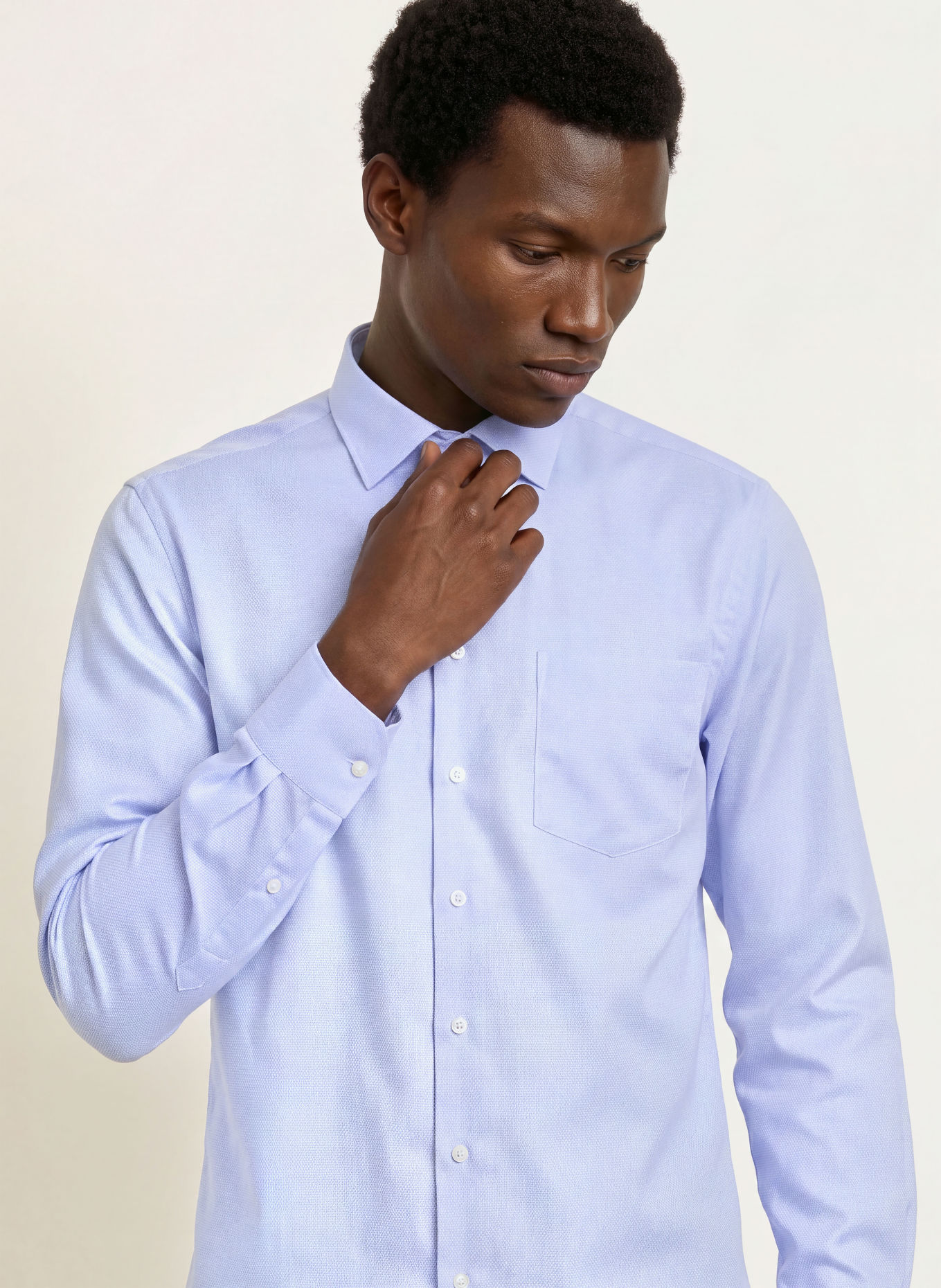 seidensticker Slim-Fit Shirt: LIGHT BLUE
