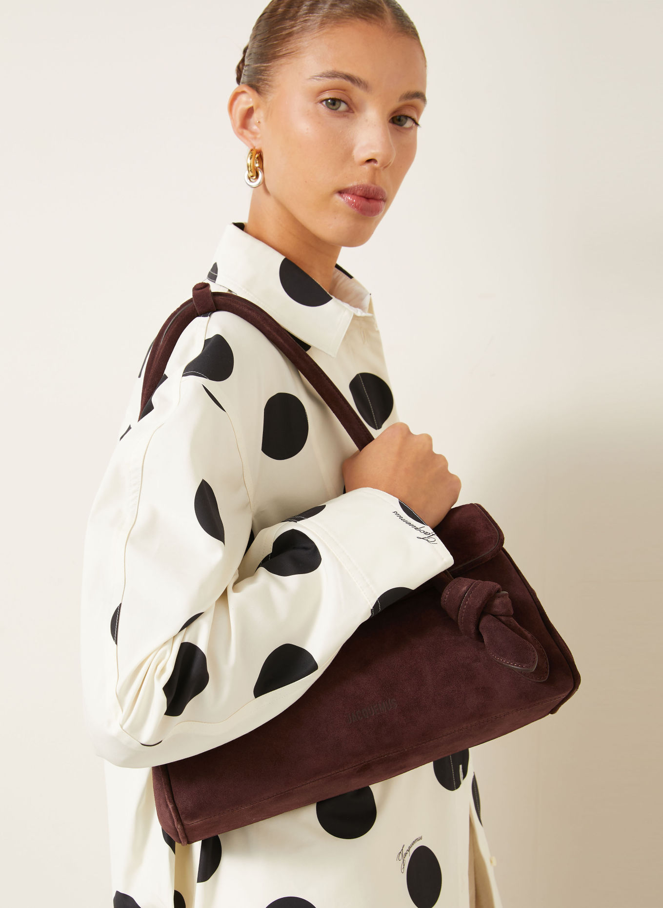 JACQUEMUS LE TURISMO LONG Shoulder Bag: DARK BROWN