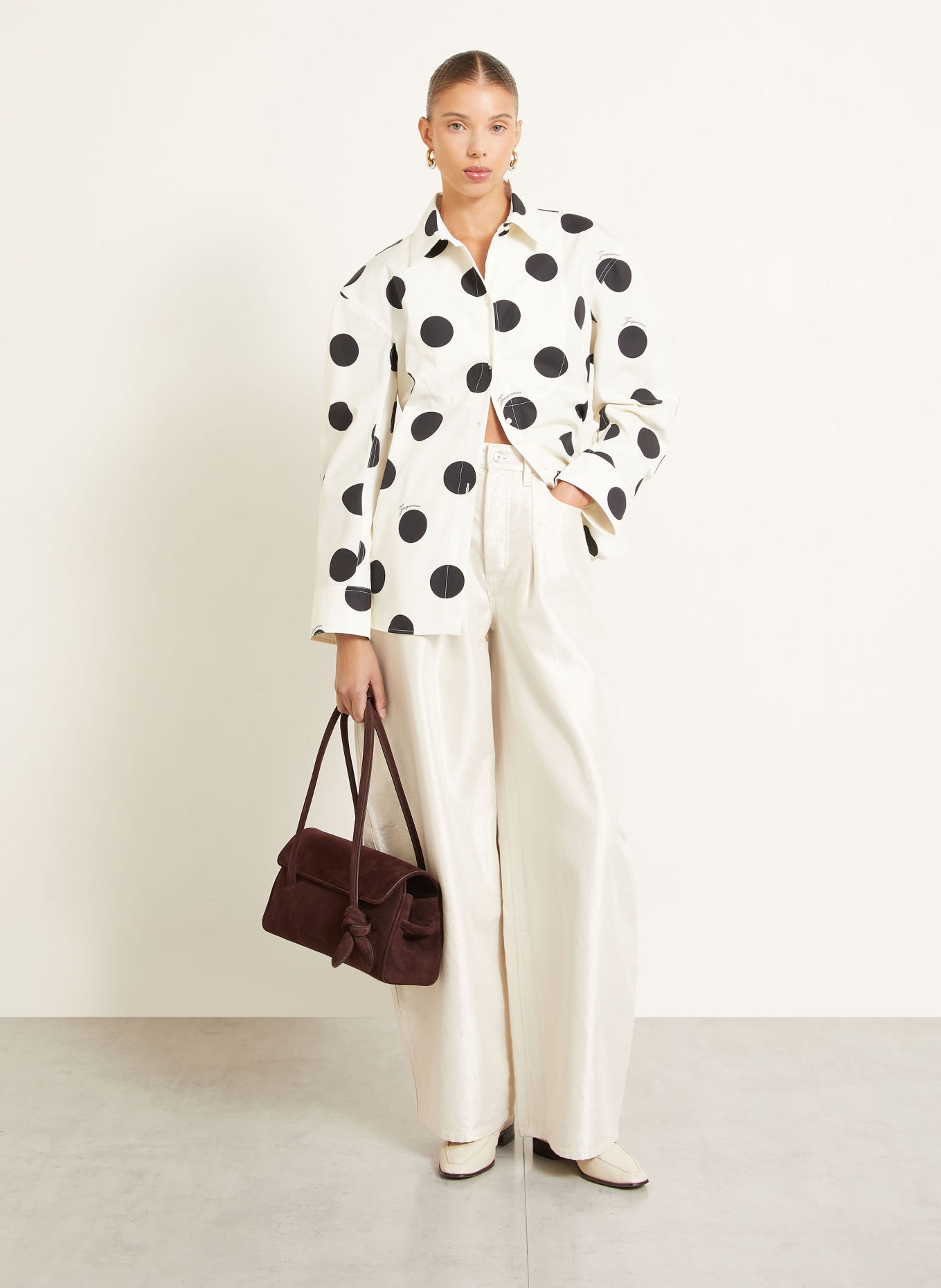 JACQUEMUS LE TURISMO LONG Shoulder Bag: DARK BROWN