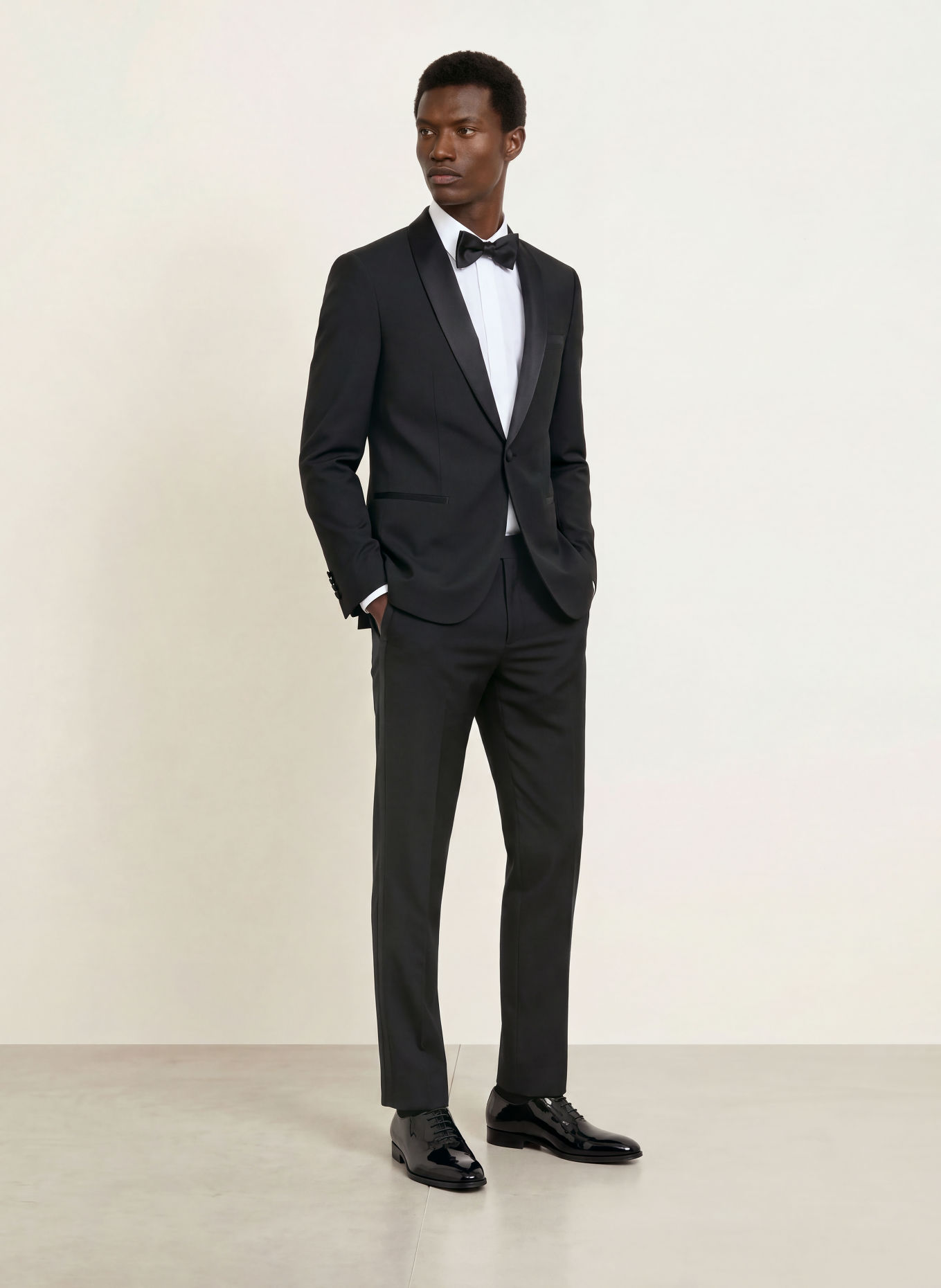 HUGO Smoking-Sakko ARTI Extra Slim Fit: 001 BLACK