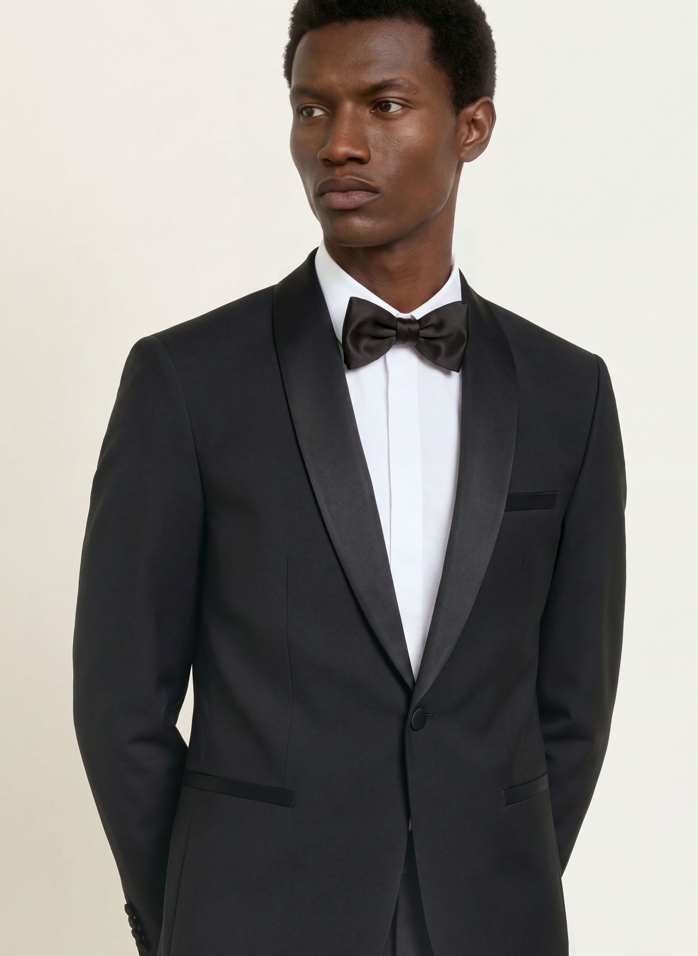 HUGO Smoking-Sakko ARTI Extra Slim Fit: 001 BLACK