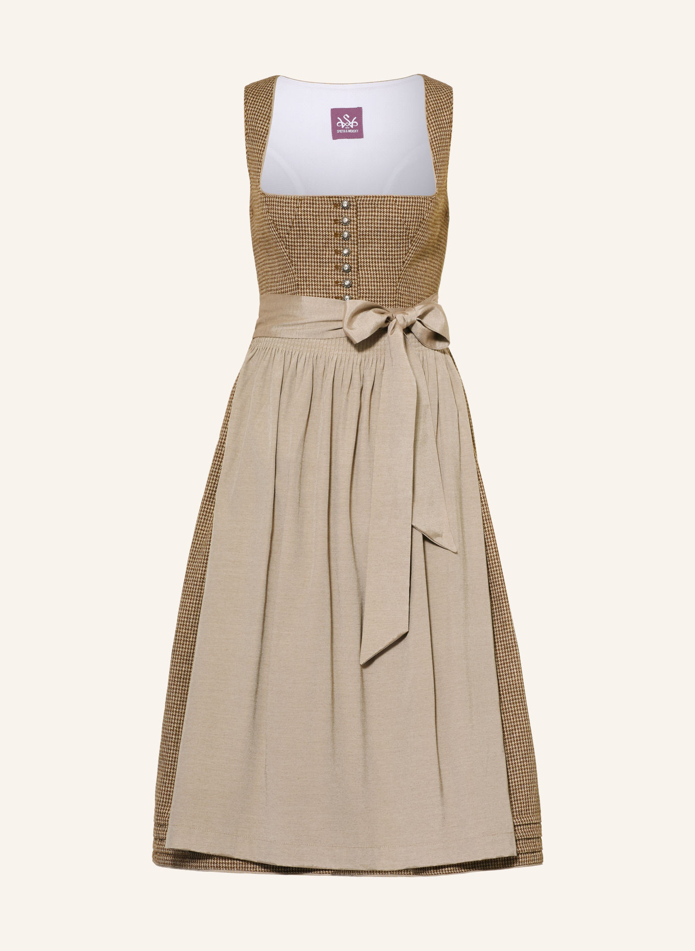 Spieth & Wensky Dirndl KORDIA: BRAUN / HELLBRAUN