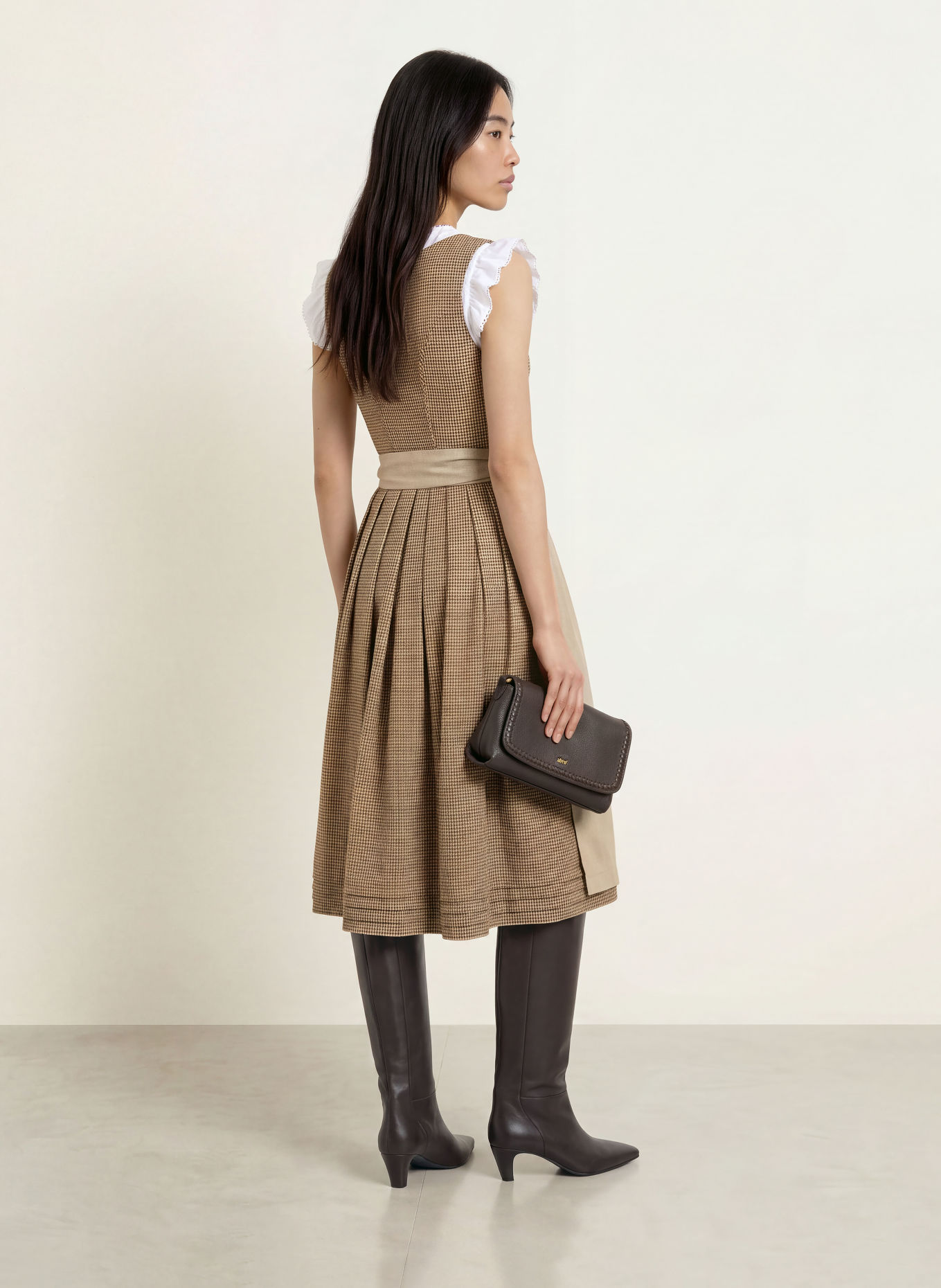Spieth & Wensky Dirndl KORDIA: BRAUN / HELLBRAUN