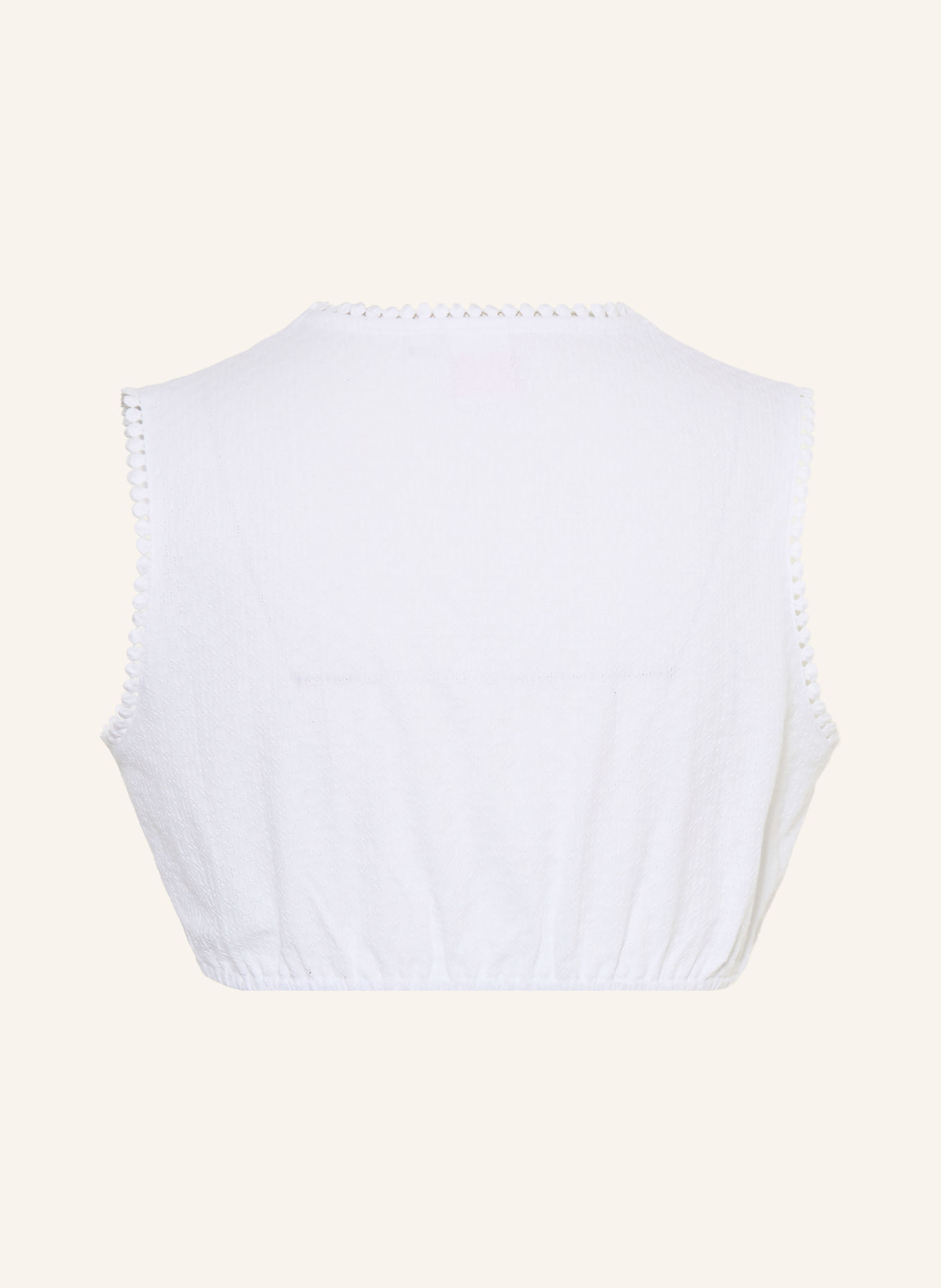 Spieth & Wensky Dirndlbluse KANDIS: WEISS
