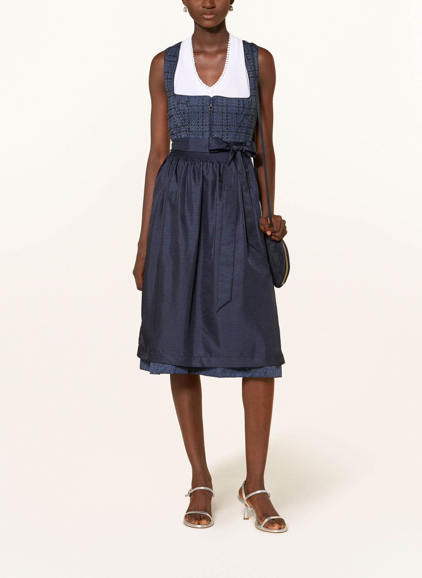 Spieth & Wensky Dirndlbluse KANDIS: WEISS