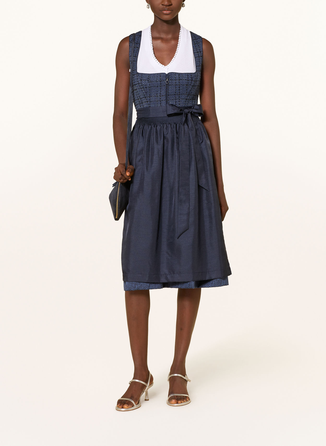 Spieth & Wensky Dirndl KOBRA: DUNKELBLAU