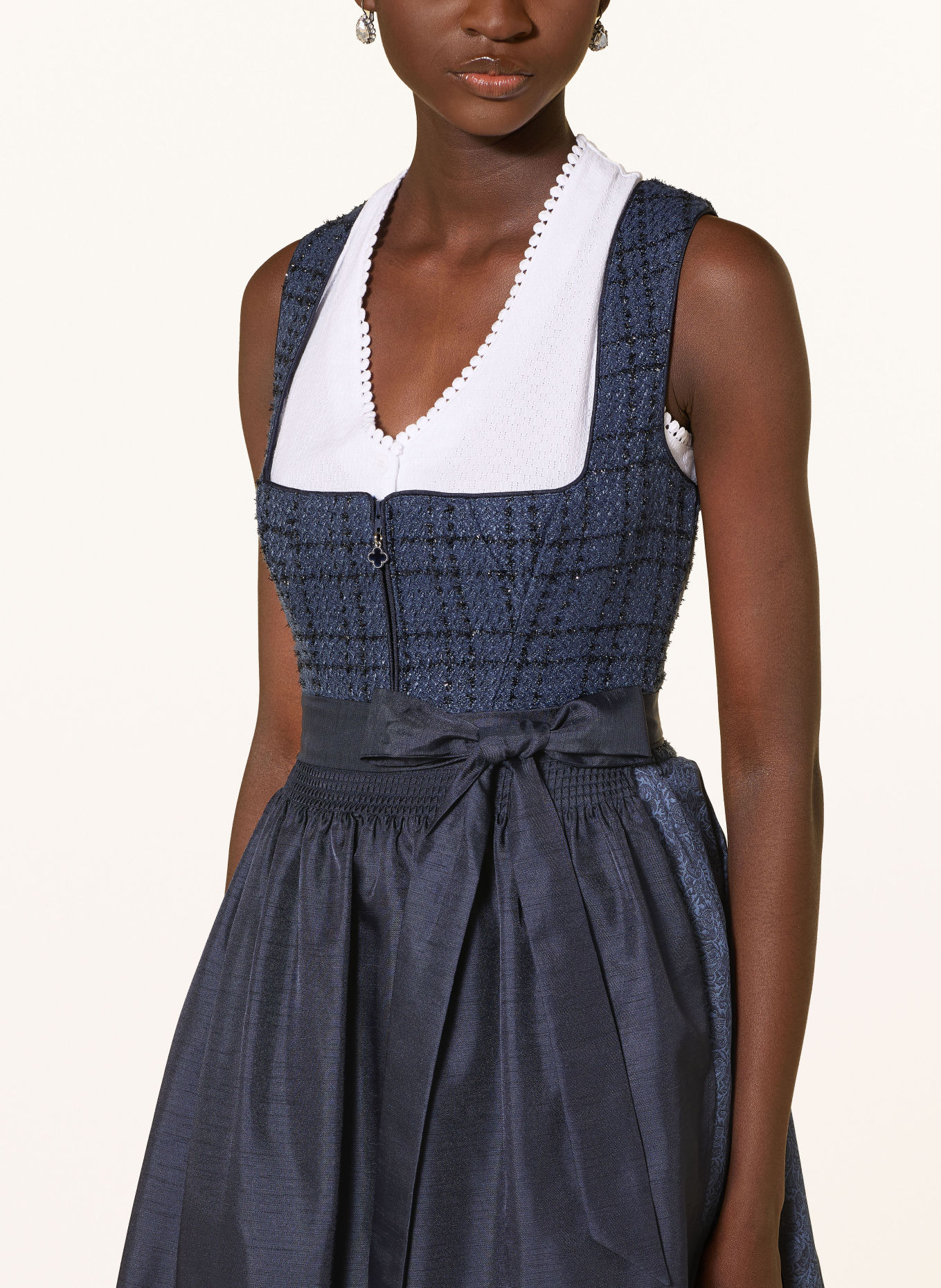 Spieth & Wensky Dirndl KOBRA: DUNKELBLAU