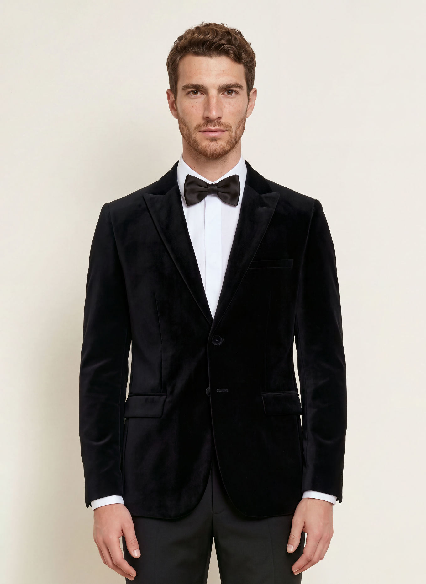 HUGO Samtsakko ARTI Extra Slim Fit: SCHWARZ
