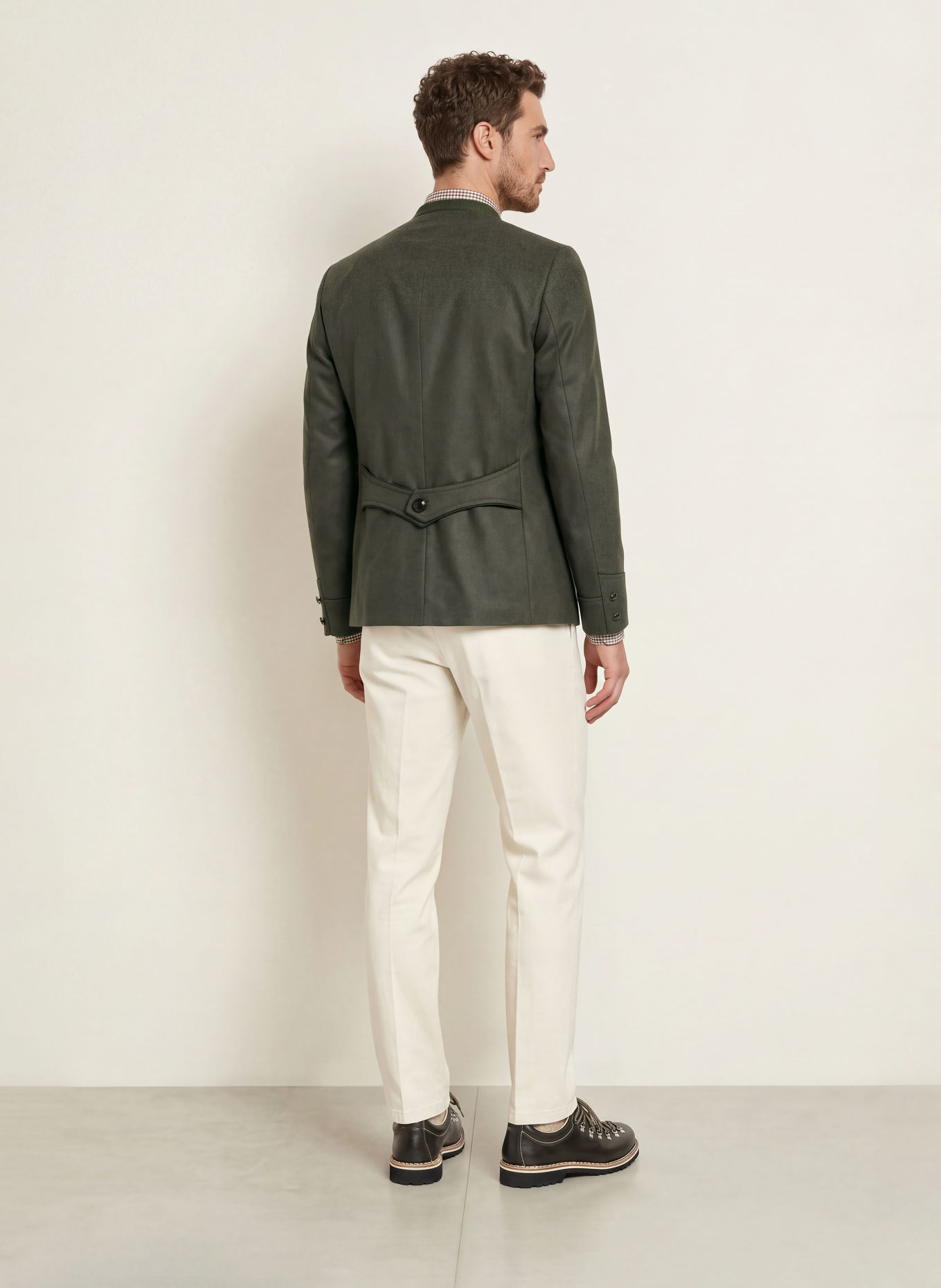 Gottseidank Janker KORBE Extra Slim Fit: DONKERGROEN