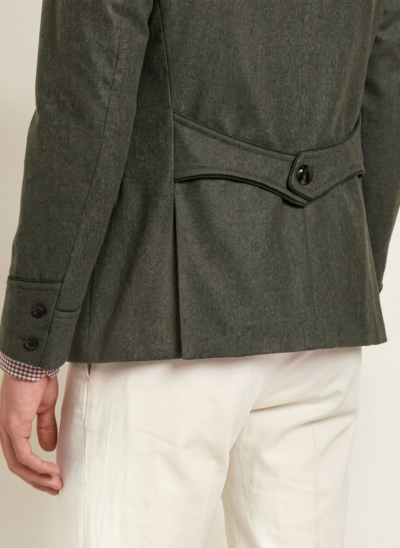 Gottseidank Janker KORBE Extra Slim Fit: DONKERGROEN