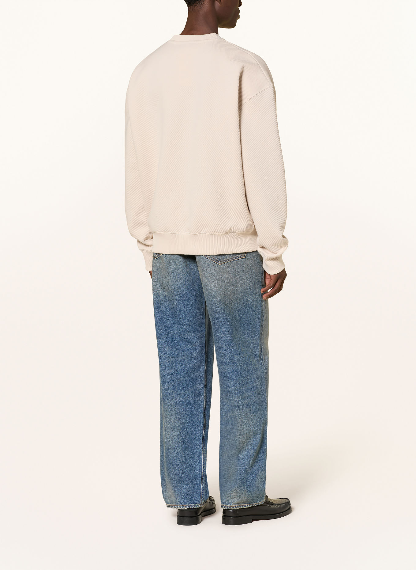PEGADOR Oversized-Sweatshirt TATE: CRÈME