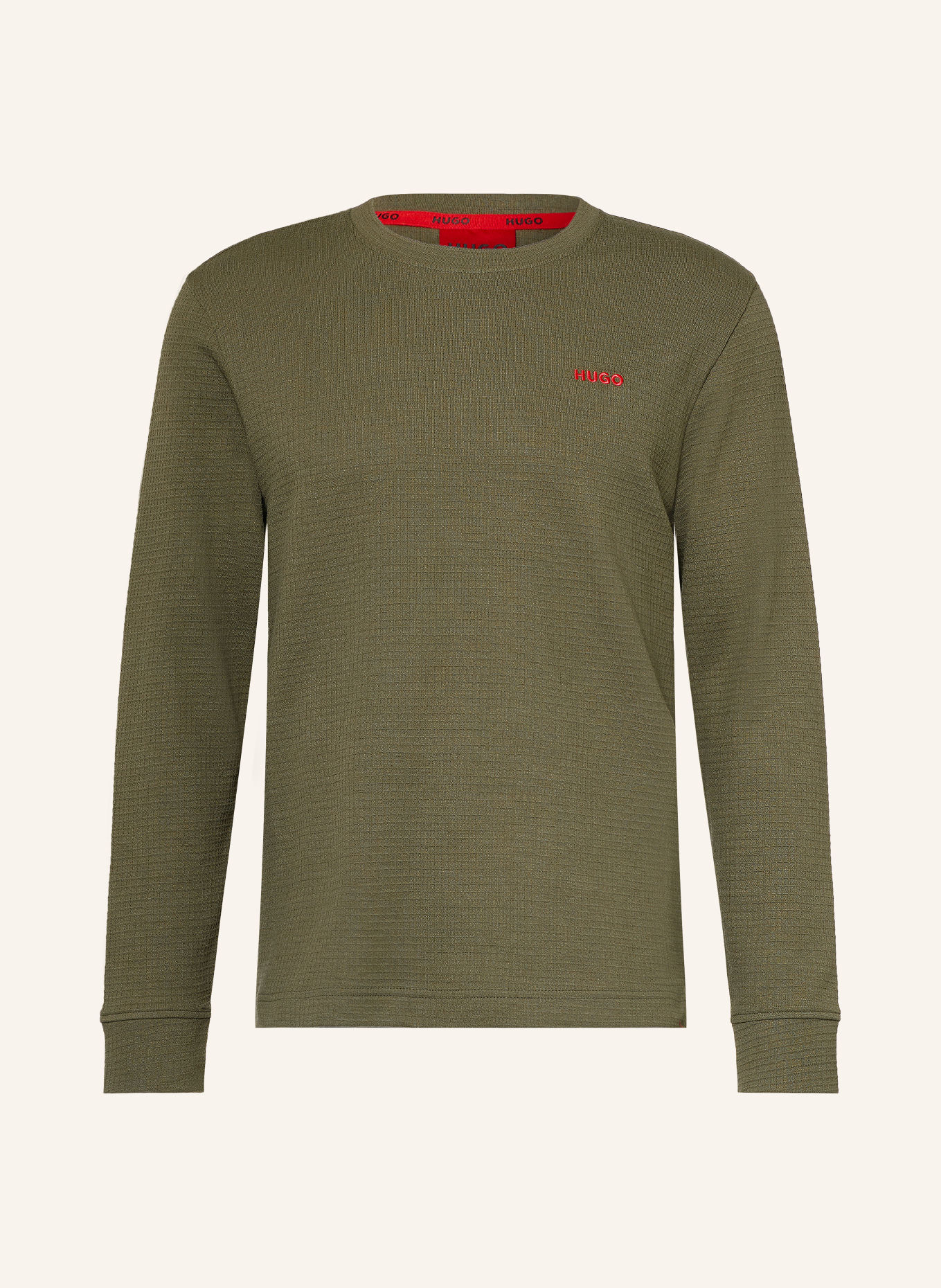 HUGO Sovebluse AUSTIN: MØRKEGRØN