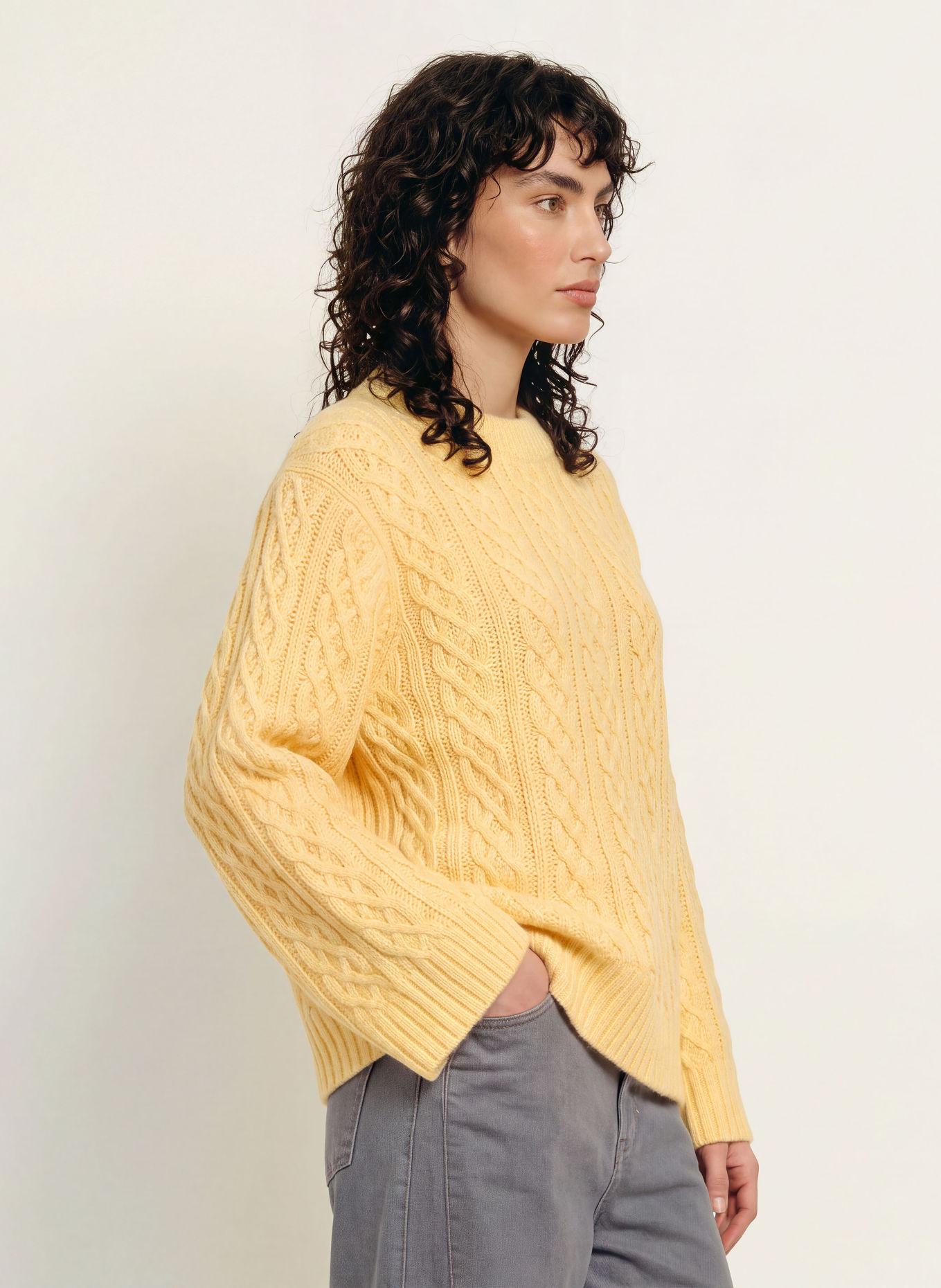 InWear Trui TAIEIW: GEEL