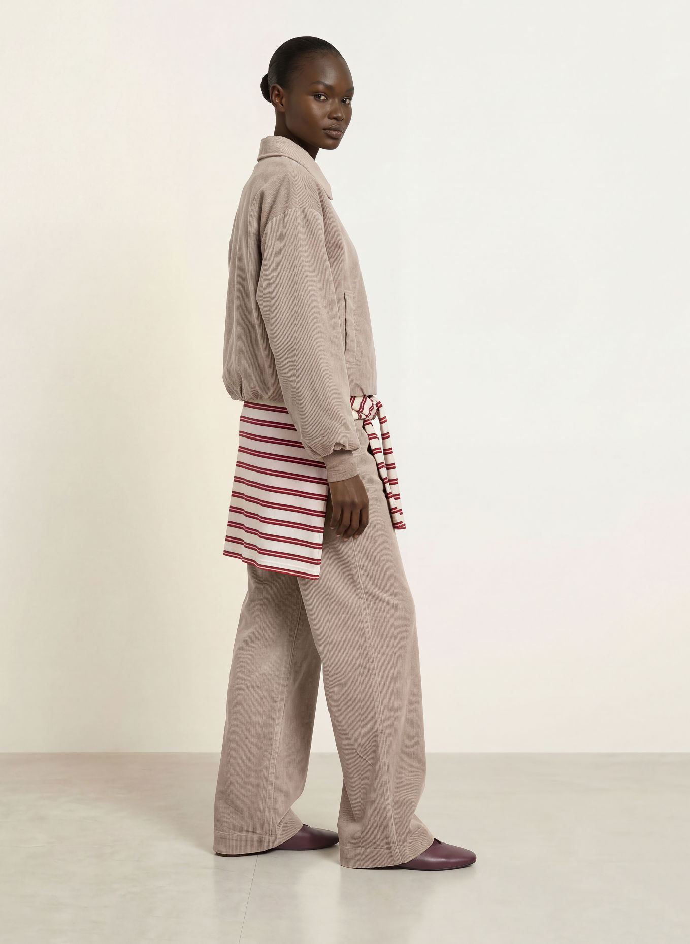 InWear Cordblouson HALIMAIW: HELLBRAUN