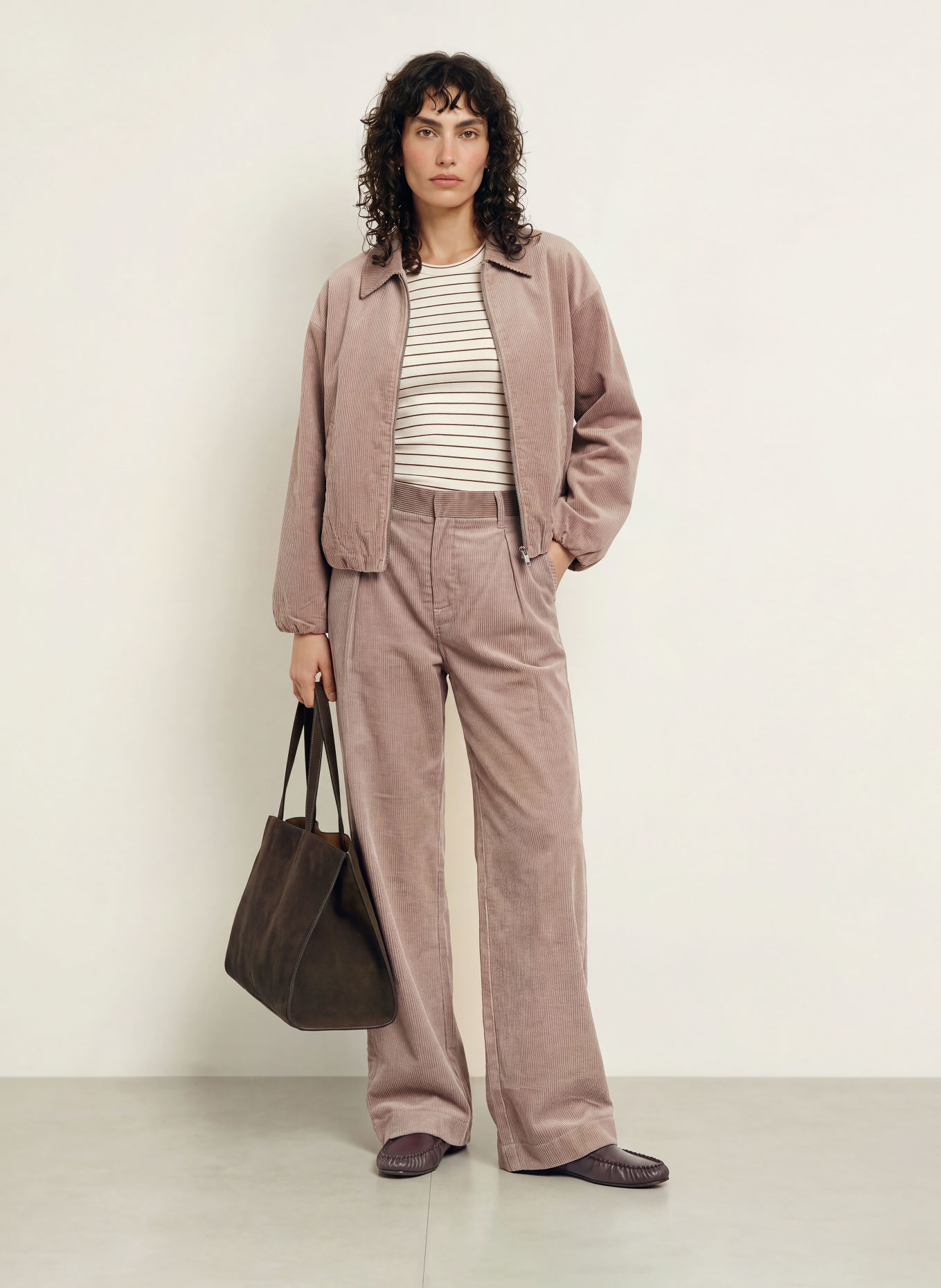 InWear Cordbroek HALIMAIW: BRUIN