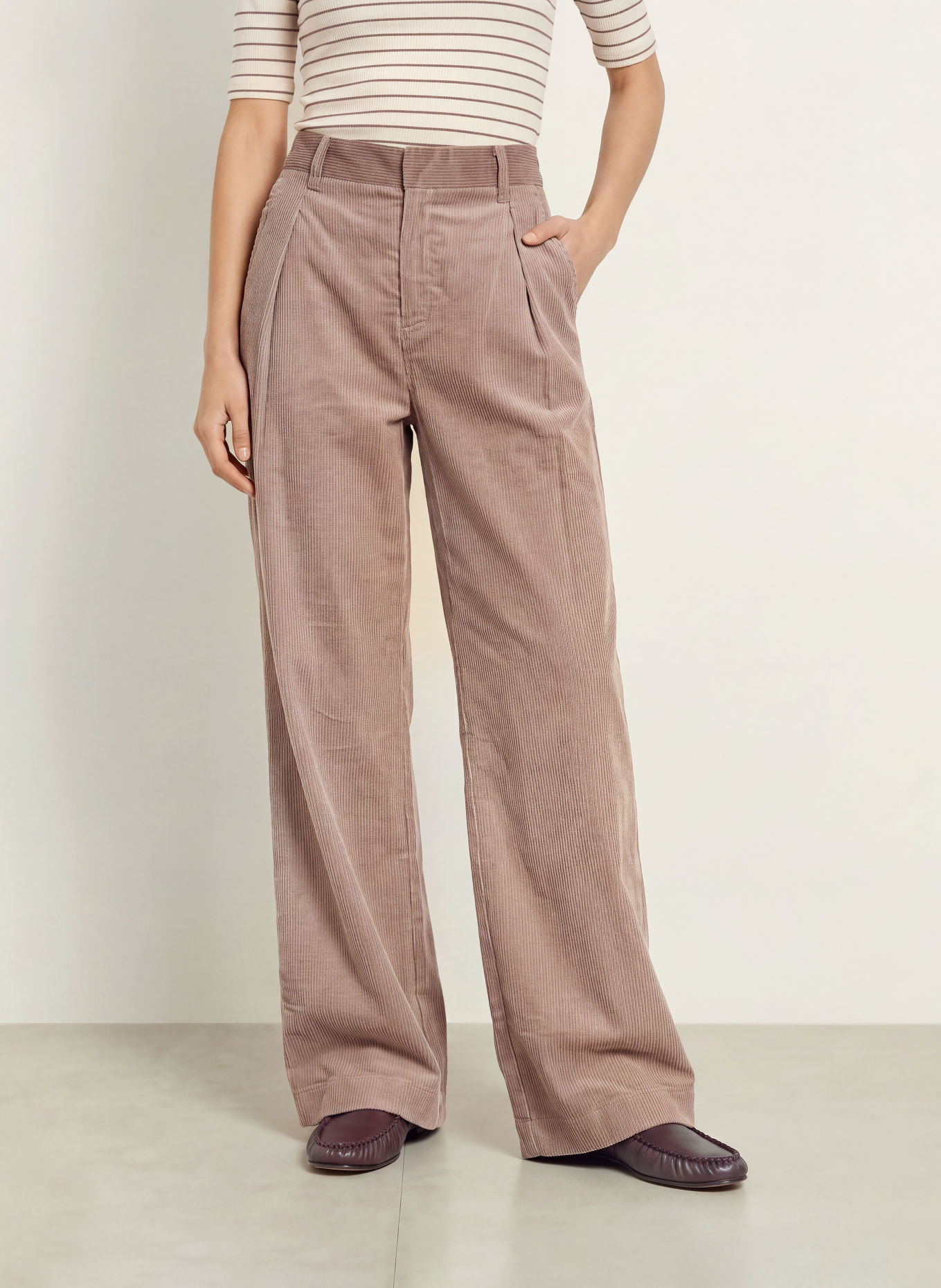 InWear Cordbroek HALIMAIW: BRUIN