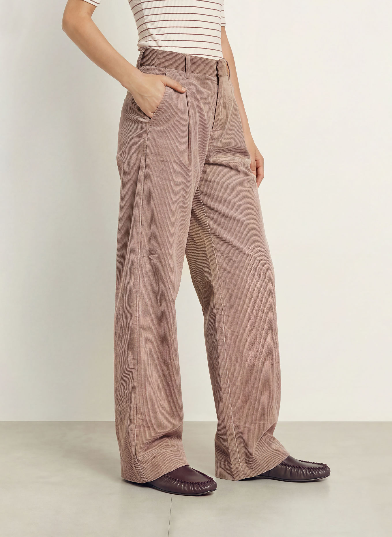 InWear Cordbroek HALIMAIW: BRUIN