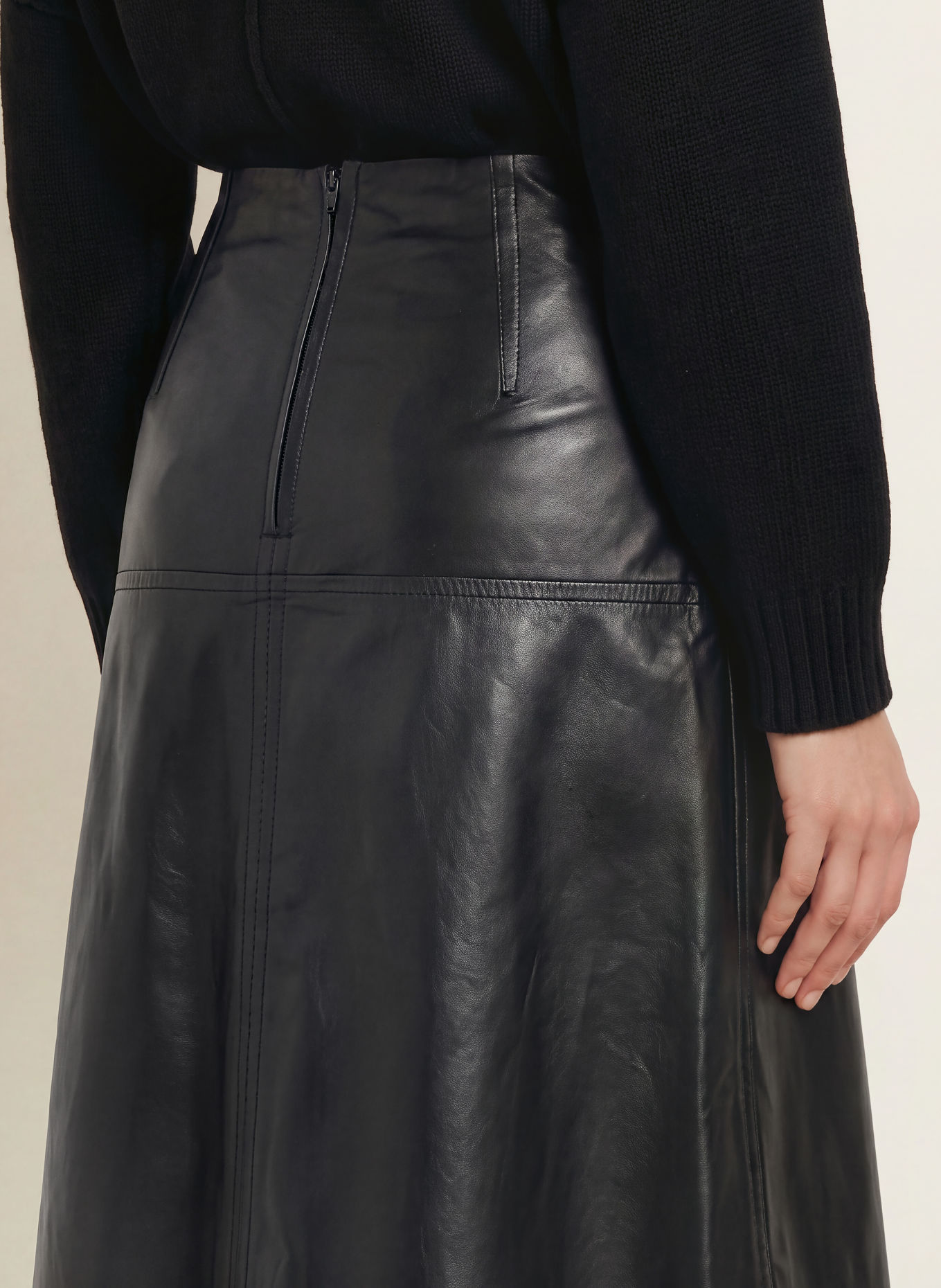 InWear Lederrock CELINAIW: SCHWARZ