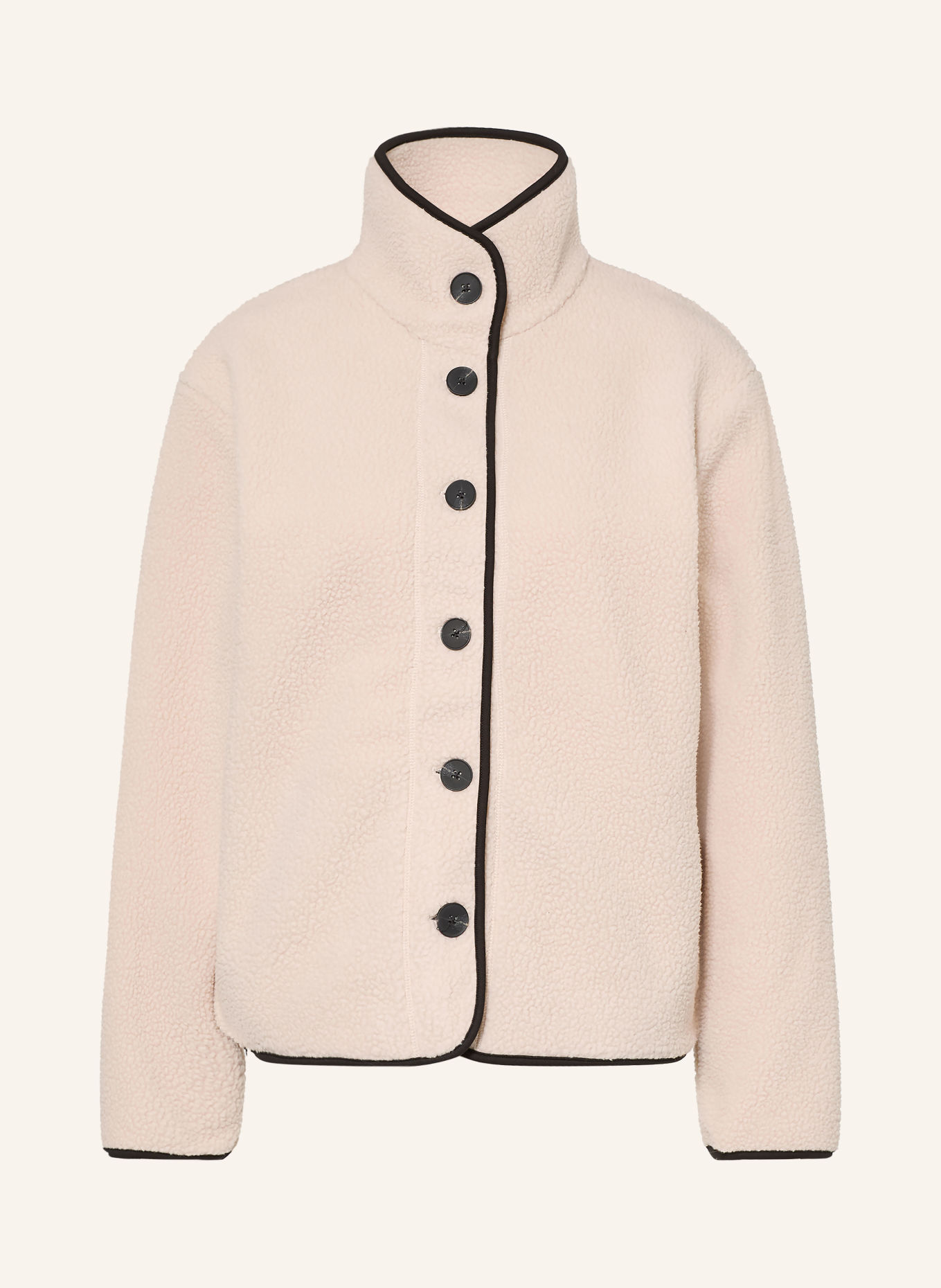 InWear Teddyjas ABBINAIW: CRÈME / ZWART