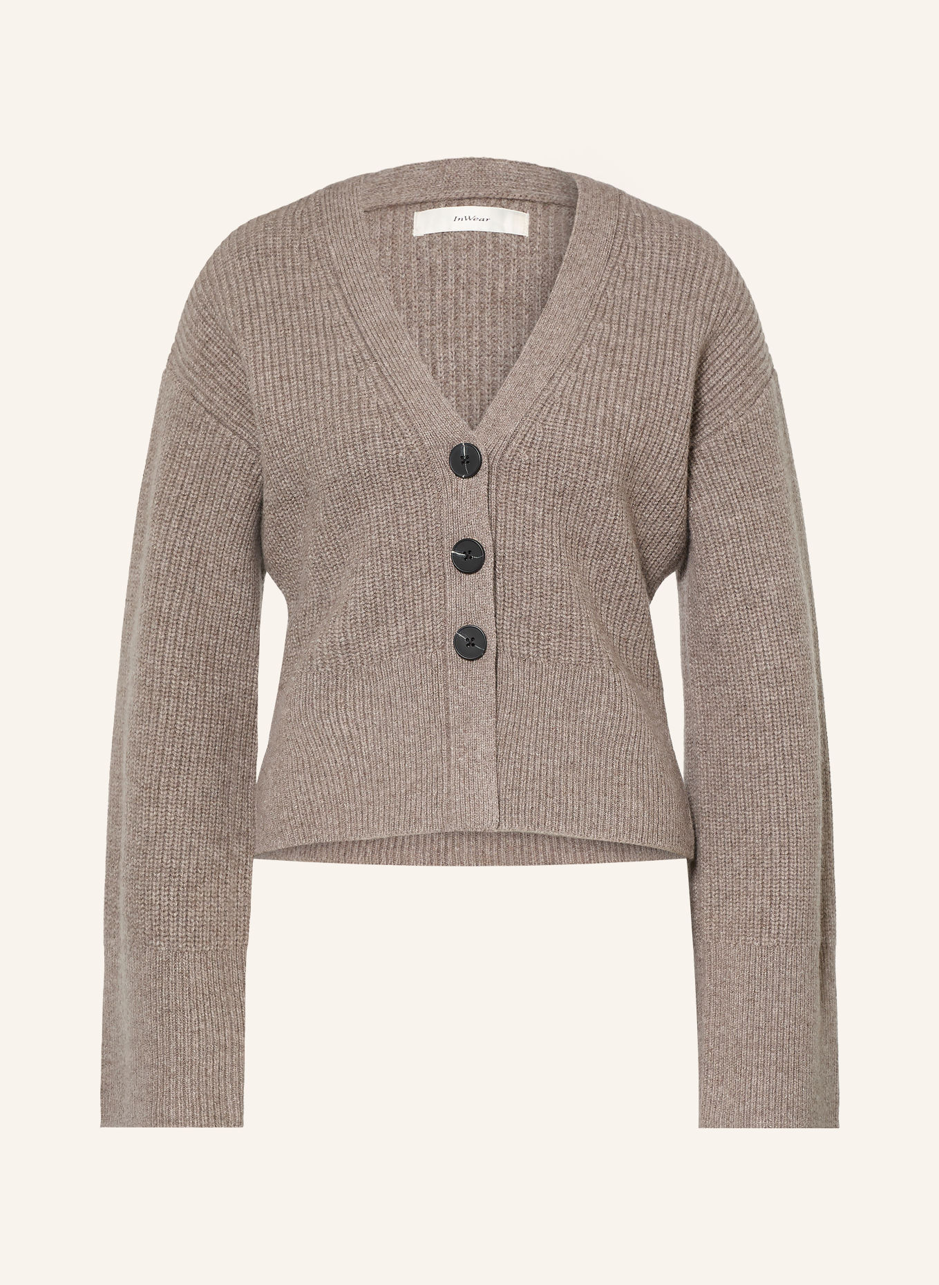 InWear Strickjacke NOOMIIW: TAUPE