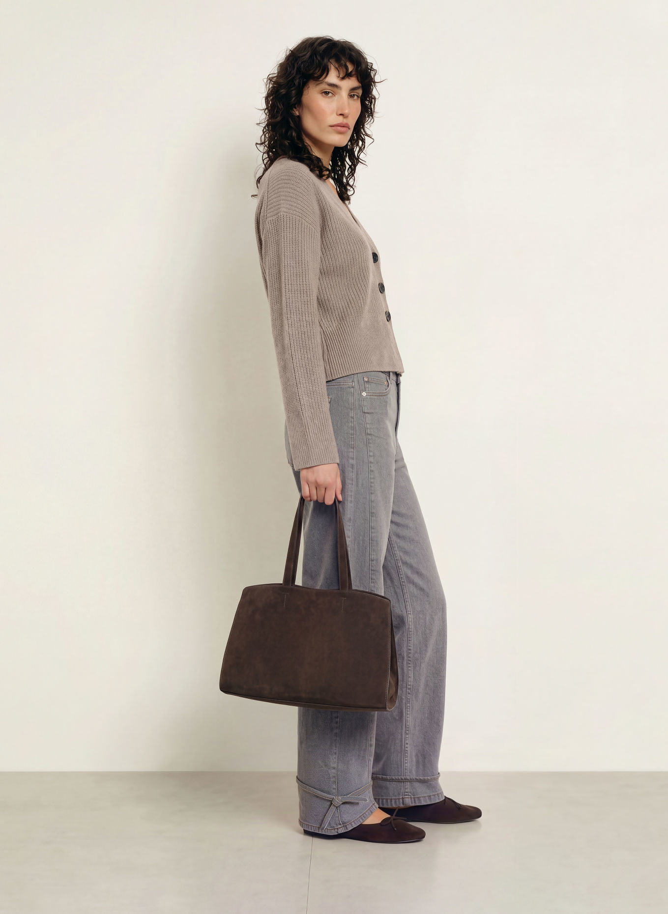 InWear Strickjacke NOOMIIW: TAUPE