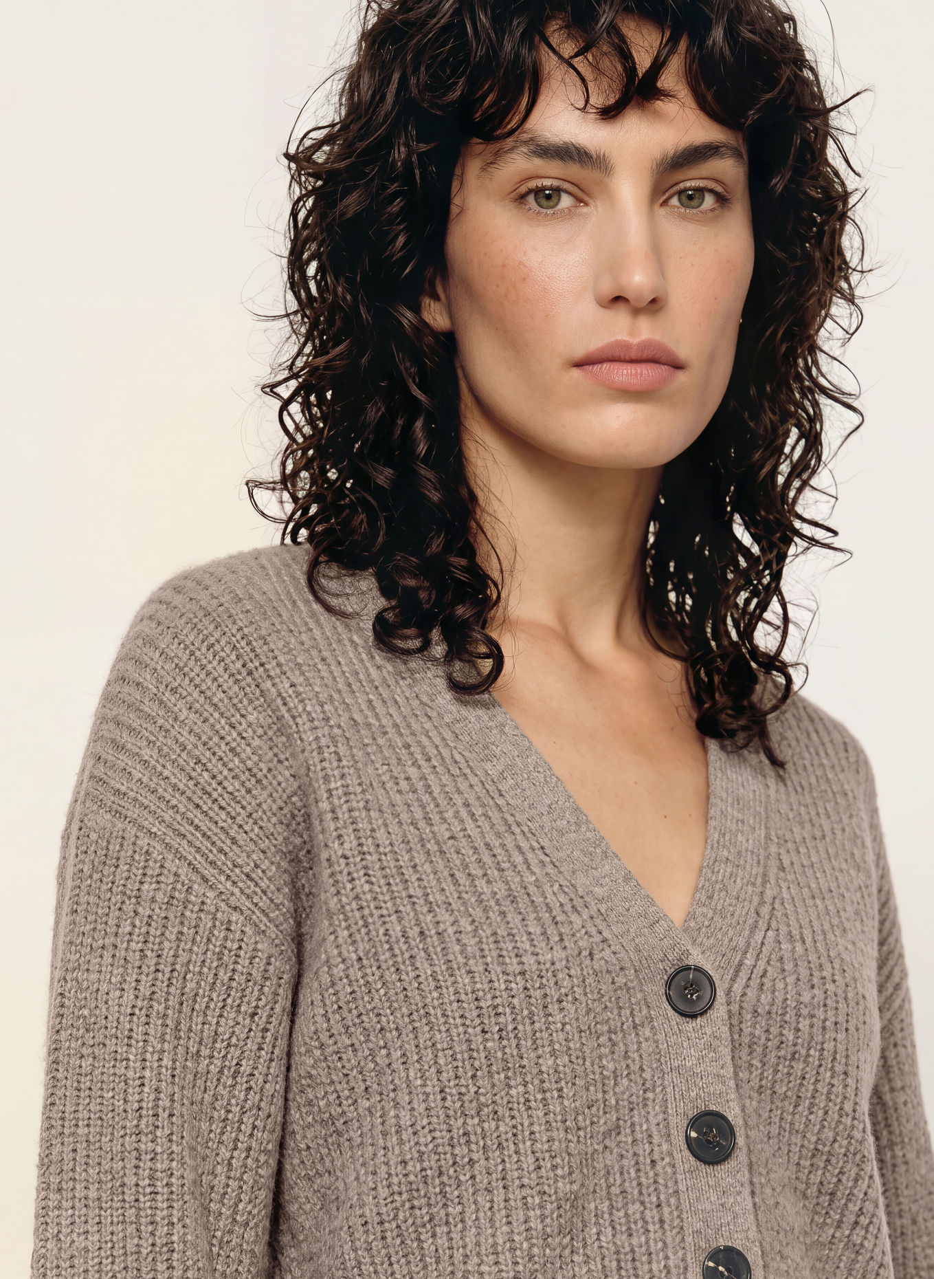 InWear Strickjacke NOOMIIW: TAUPE