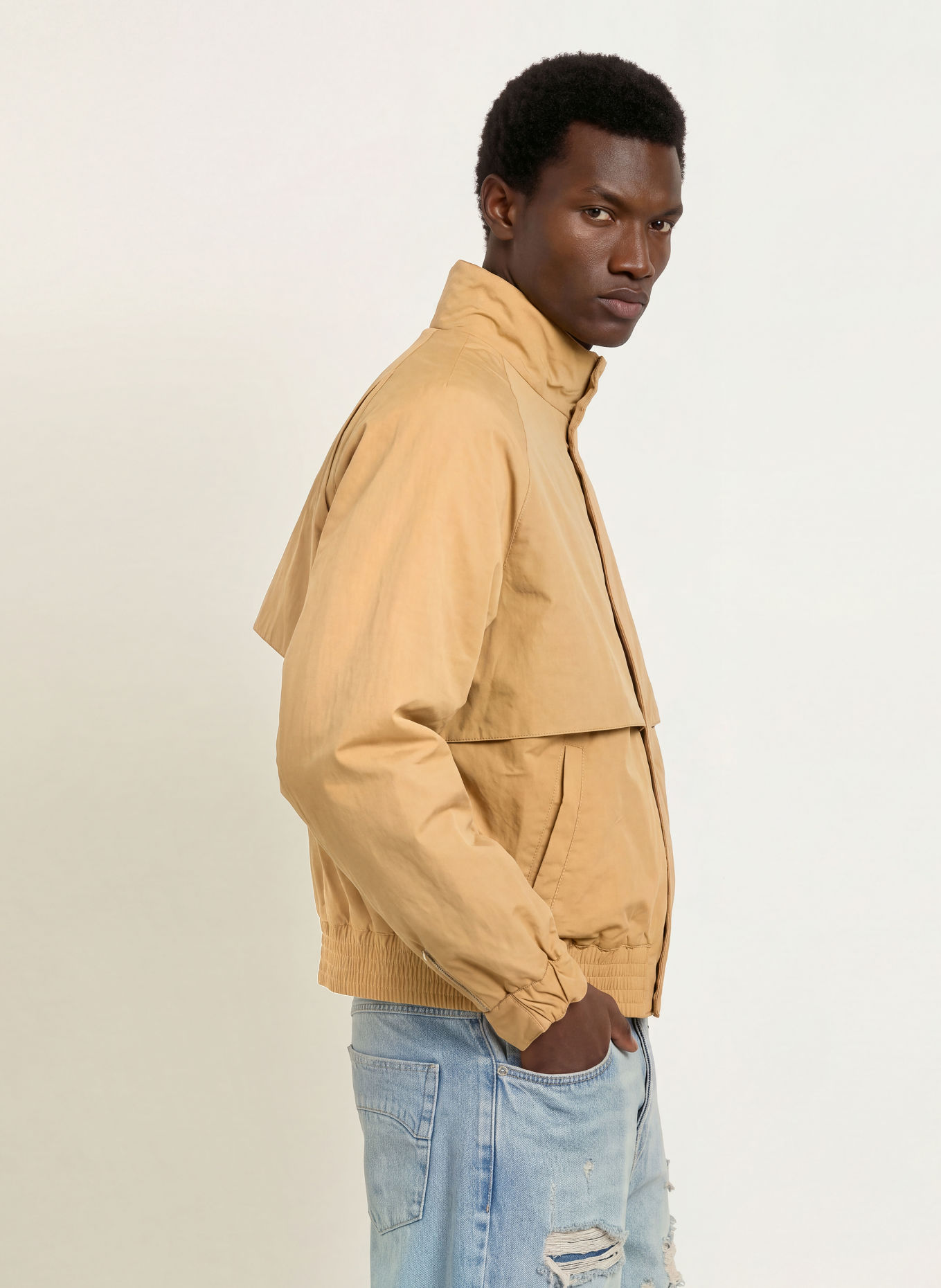 RETERNITY Blouson LE HERITAGE: HELLBRAUN