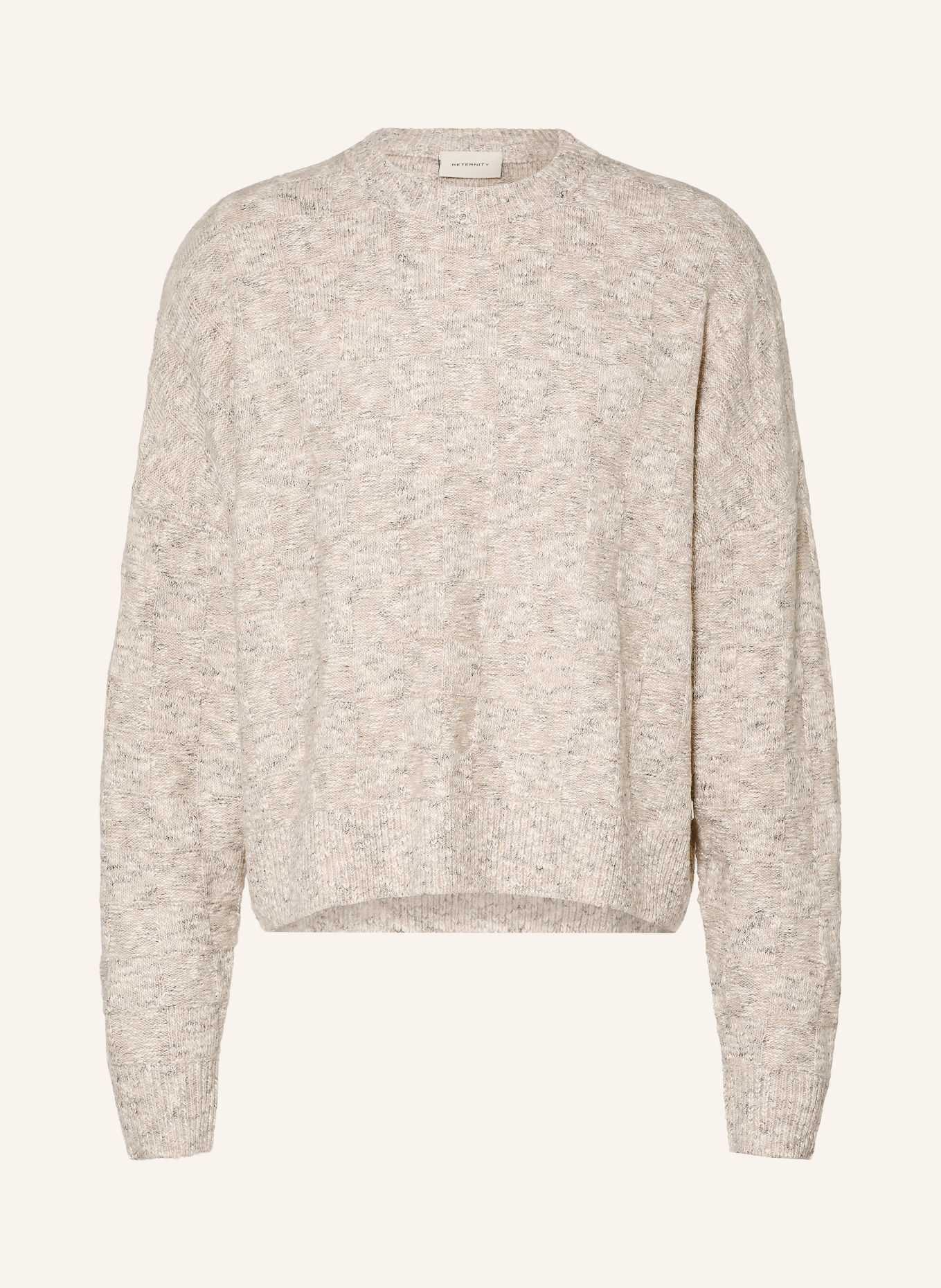 RETERNITY Trui ARTISAN: BEIGE / GRIJS