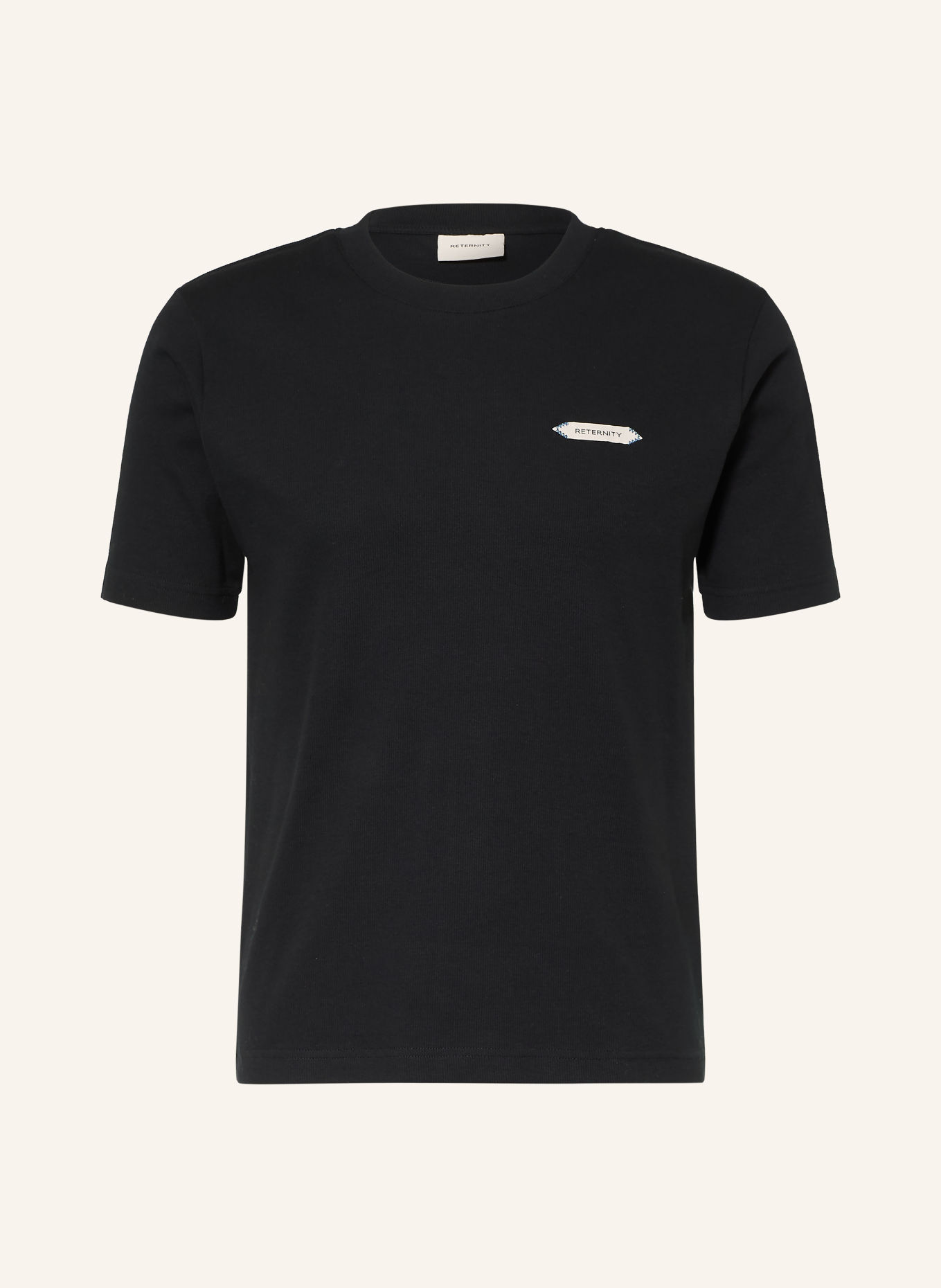 RETERNITY T-shirt L'ATELIER: ZWART